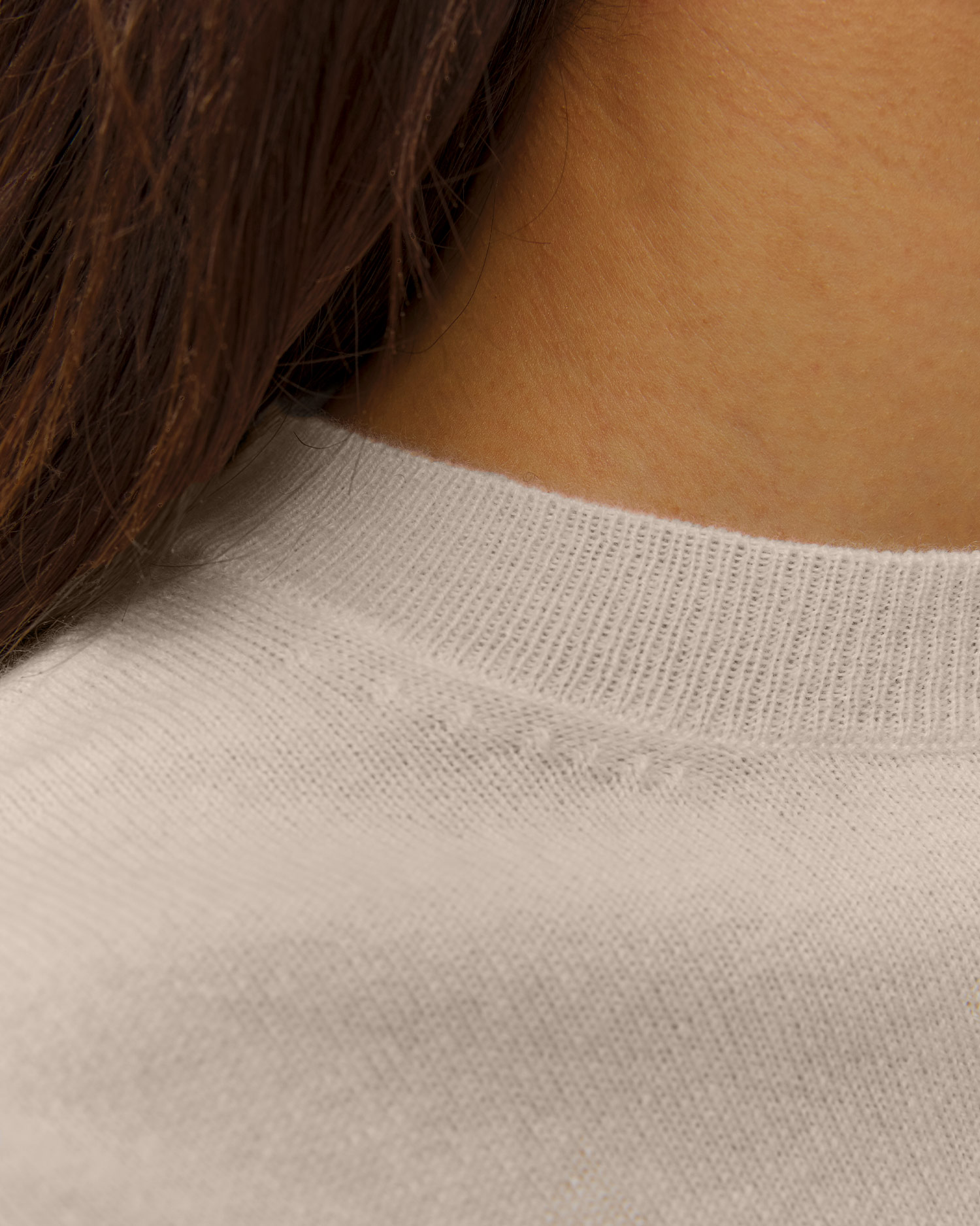 Kujten Naoto Kaschmirpullover für Damen in Beige