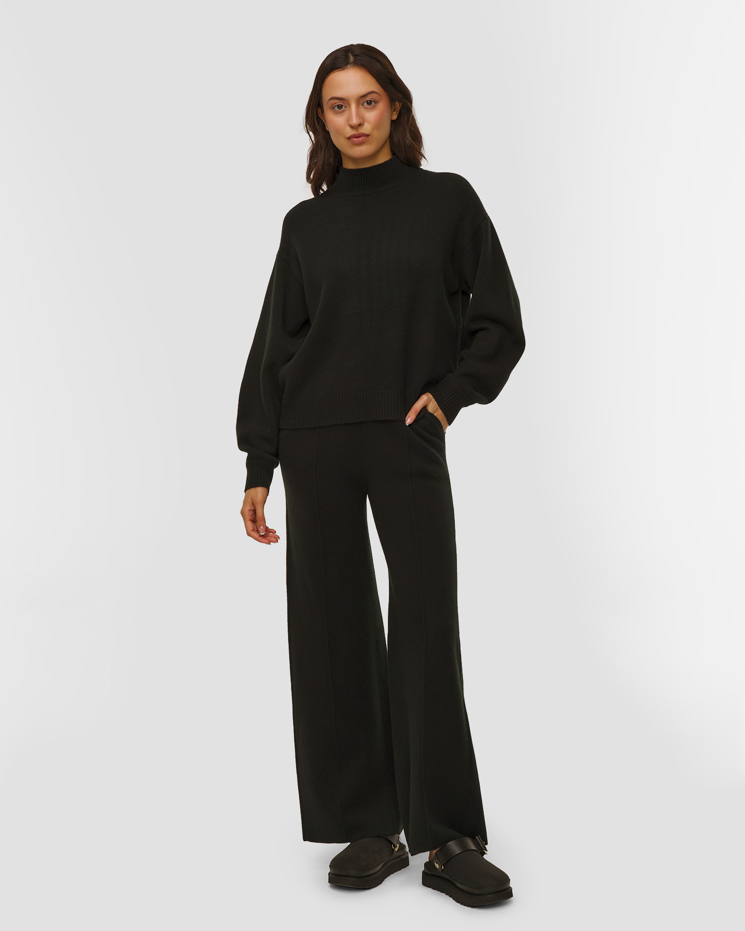 Kujten Fany Damenpullover aus aus Kaschmir in Schwarz