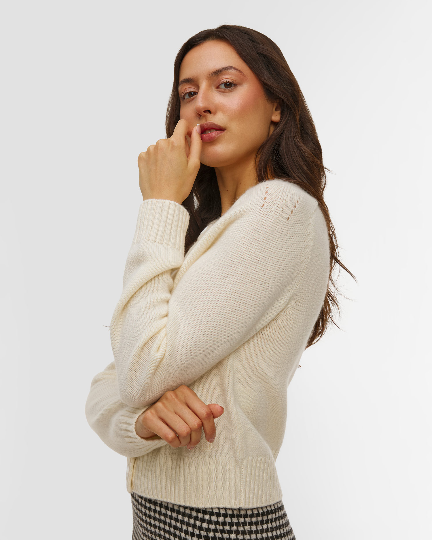 Kujten Caroline Cardigan Kaschmir-Cardigan für Damen