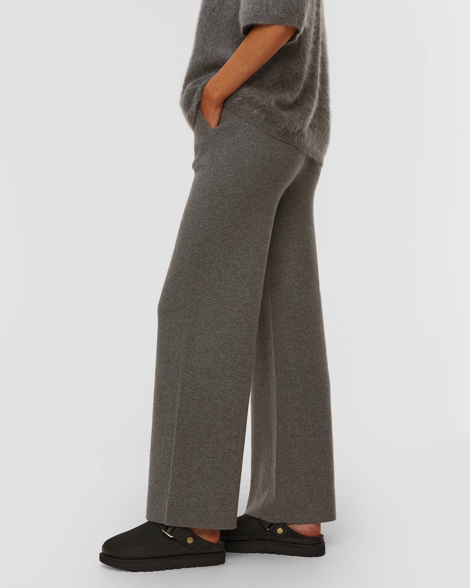 Kujten Dion Kaschmirhose für Damen in Grau