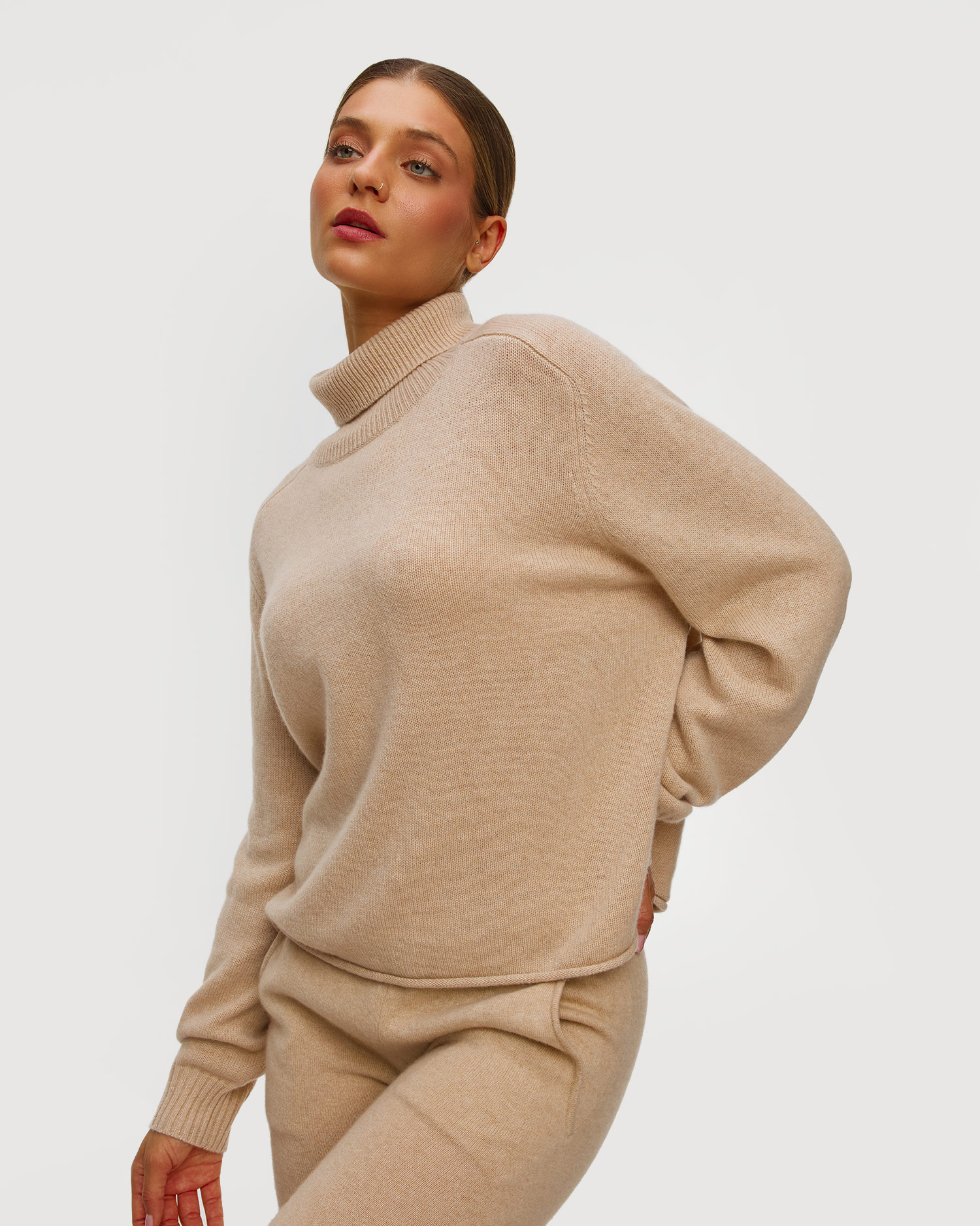 Kujten Fabienne Rollkragenpullover aus Kaschmir