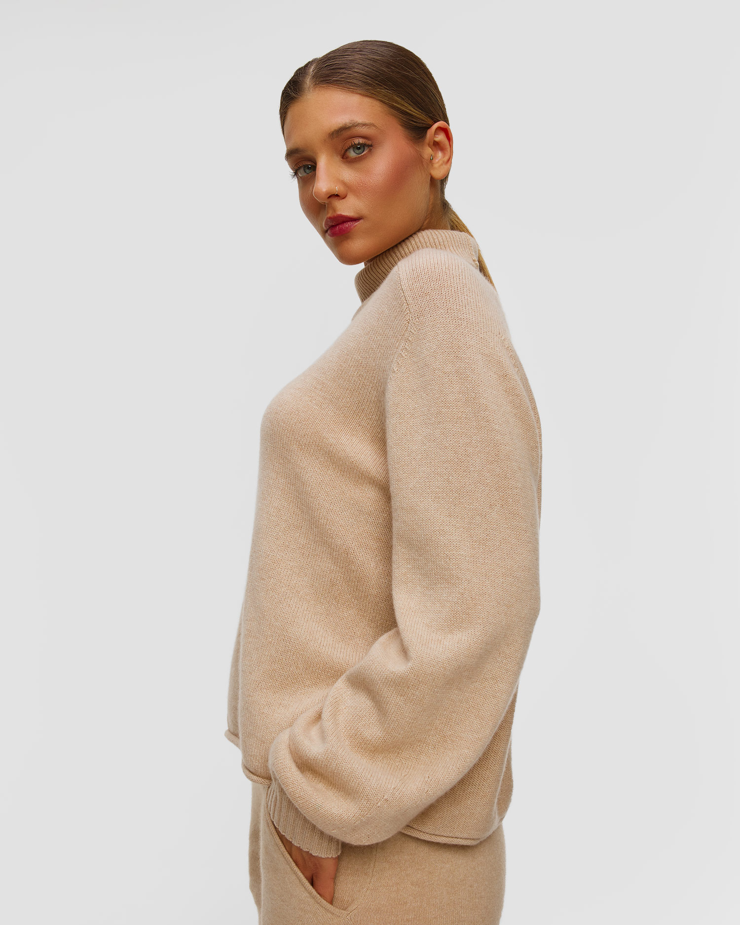 Kujten Fabienne Rollkragenpullover aus Kaschmir