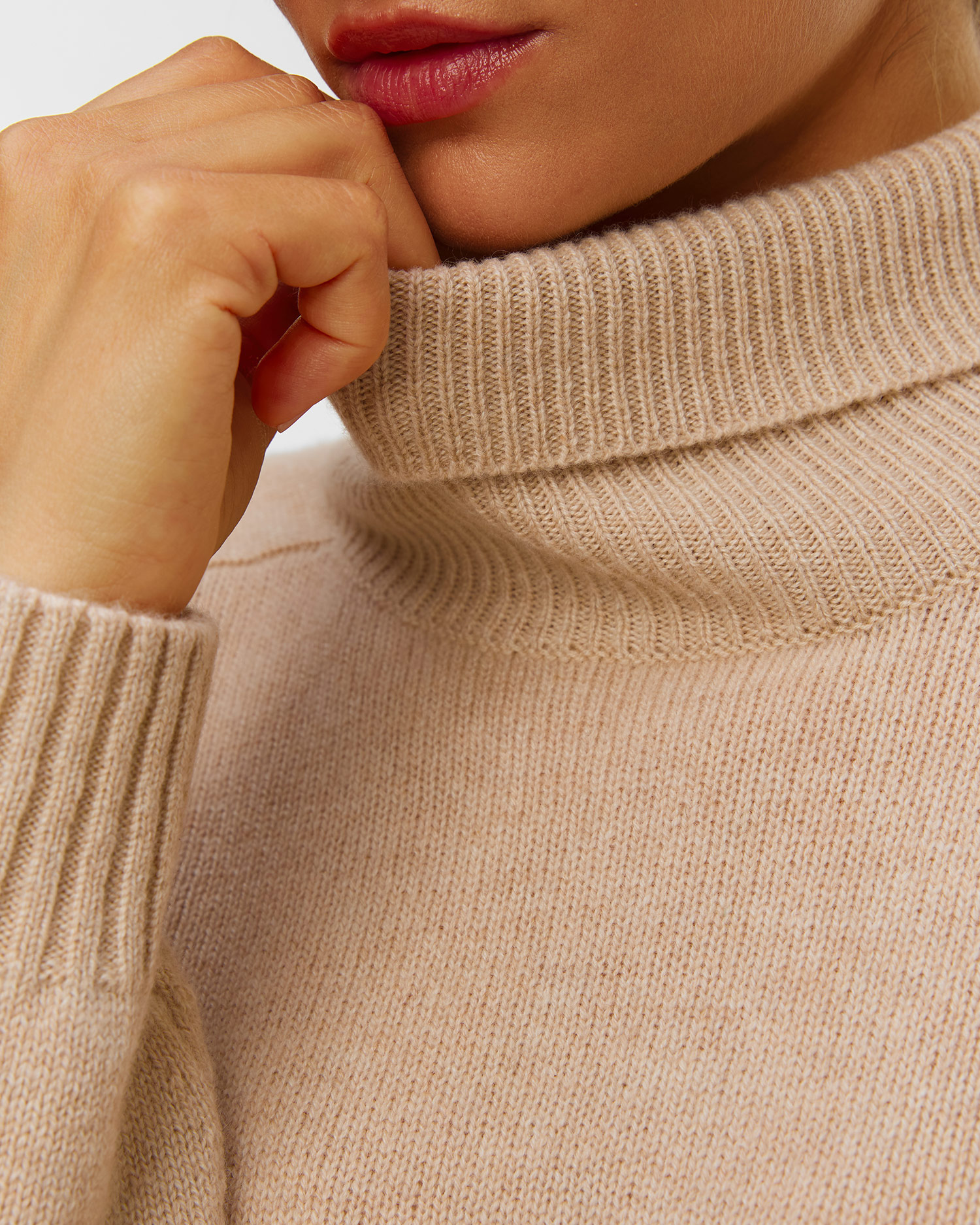 Kujten Fabienne Rollkragenpullover aus Kaschmir