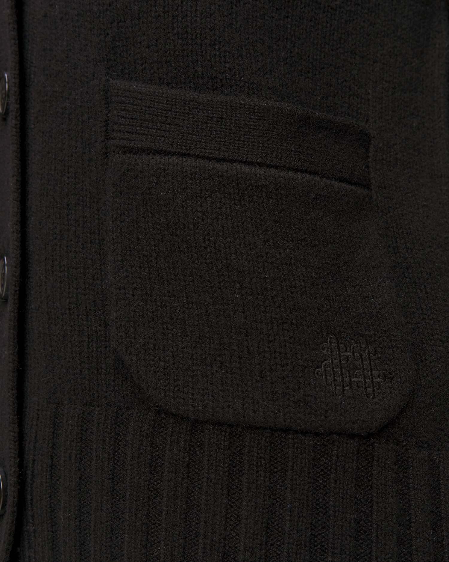 Kujten Milena Damen-Cardigan aus aus Kaschmir in Schwarz