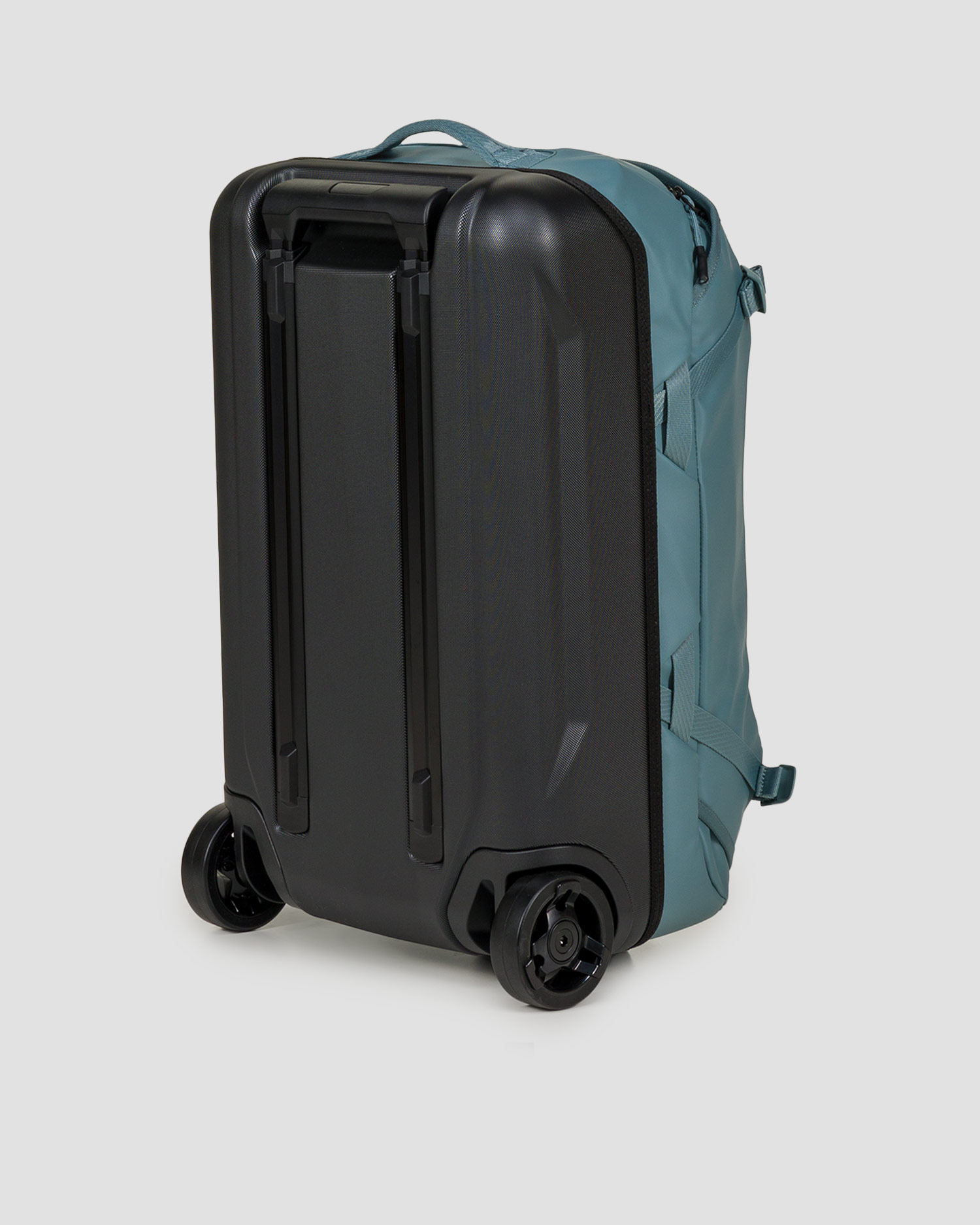 Thule Chasm Carry On Wheeled Duffel Bag 40L Reisetasche mit Rollen in Grau und Blau
