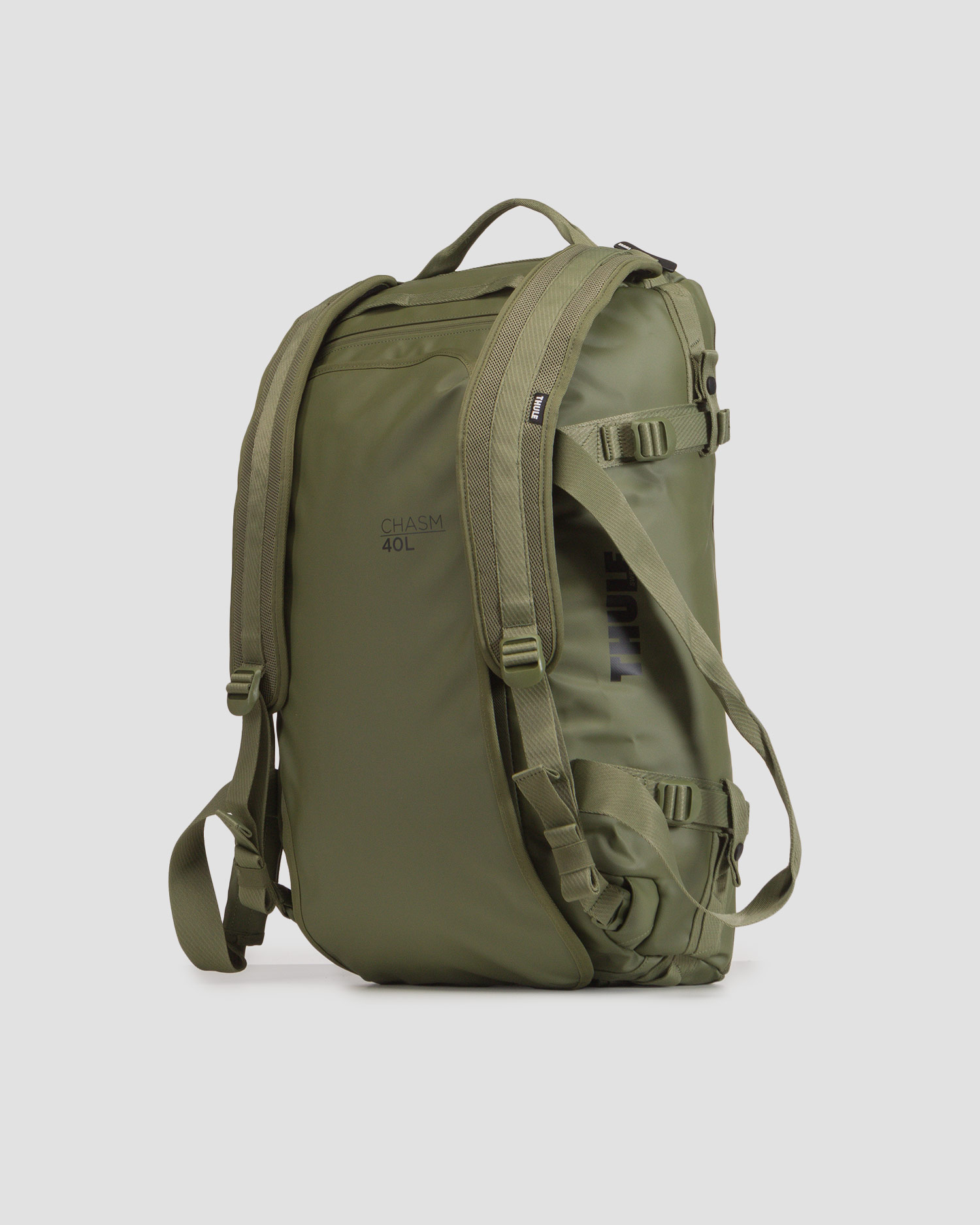 Thule Chasm Duffel Bag 40L 2in1-Reisetasche in Grün 