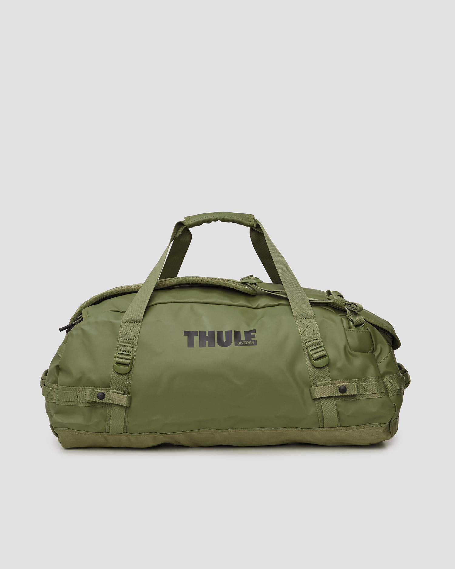 Geantă de voiaj 2 în 1 verde Thule Chasm Duffel Bag 70L
