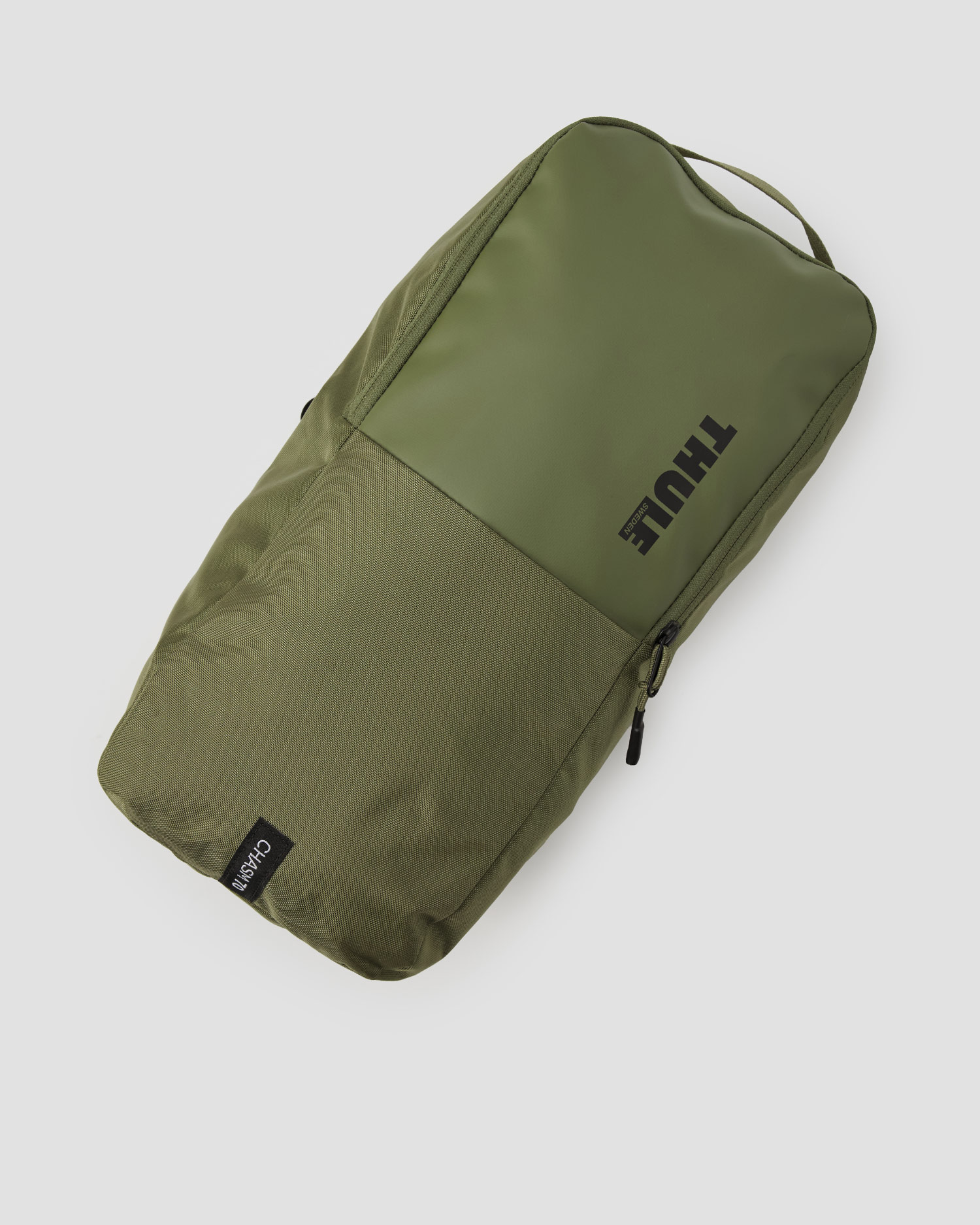 Geantă de voiaj 2 în 1 verde Thule Chasm Duffel Bag 70L