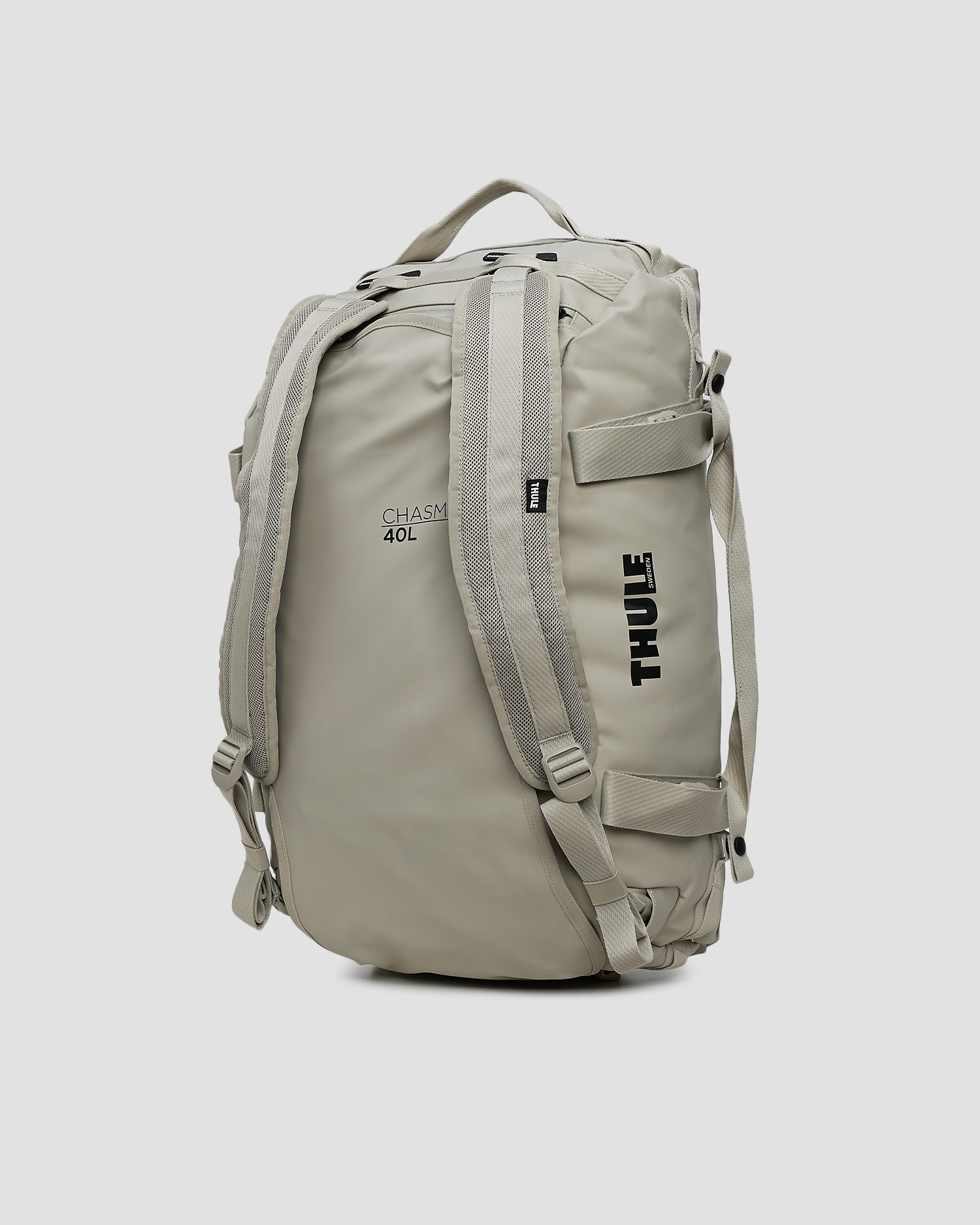 Torba podróżna 2w1 Thule Chasm Duffel Bag 40L beżowa