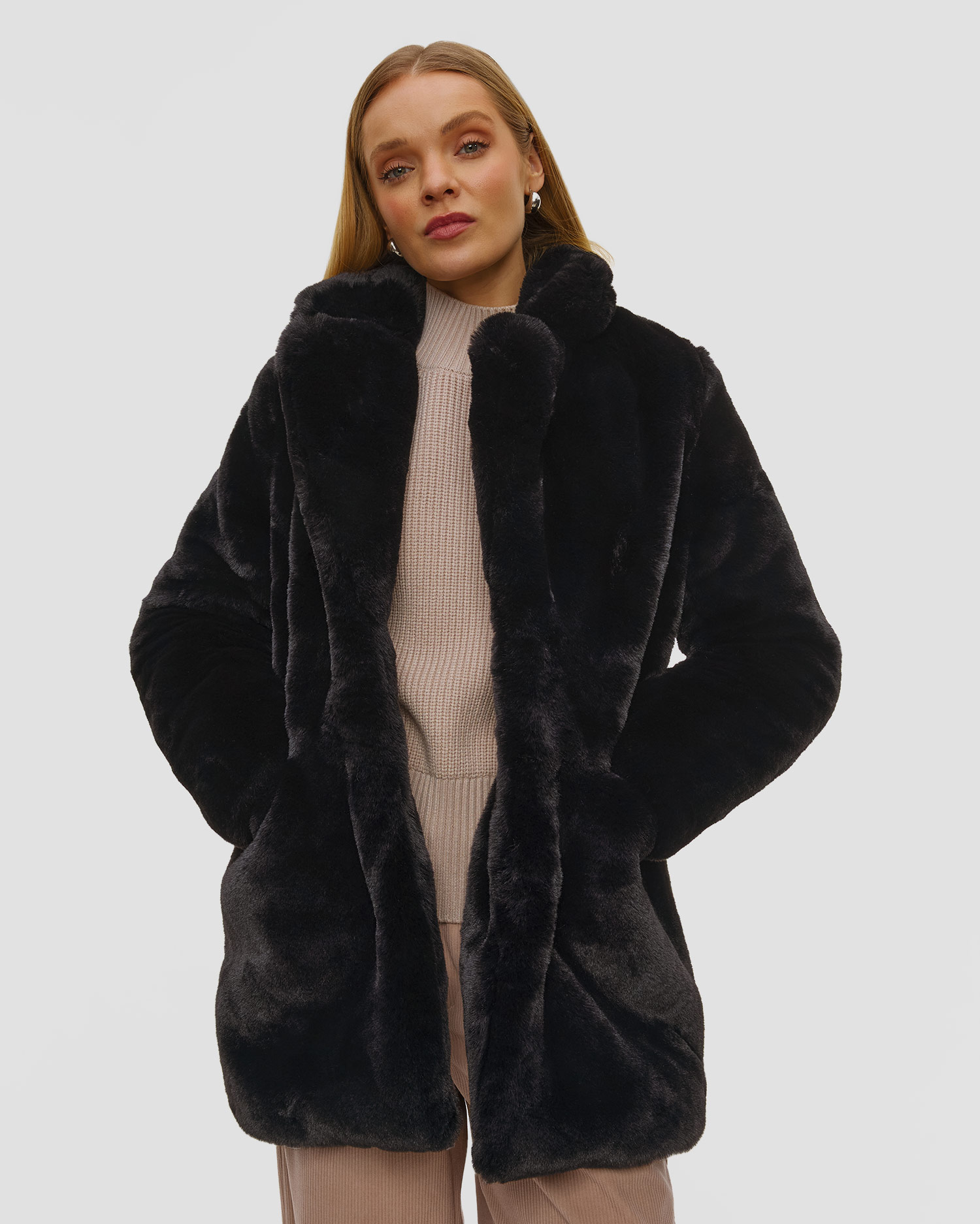 Manteau en fourrure MAISON R&C CHIARA