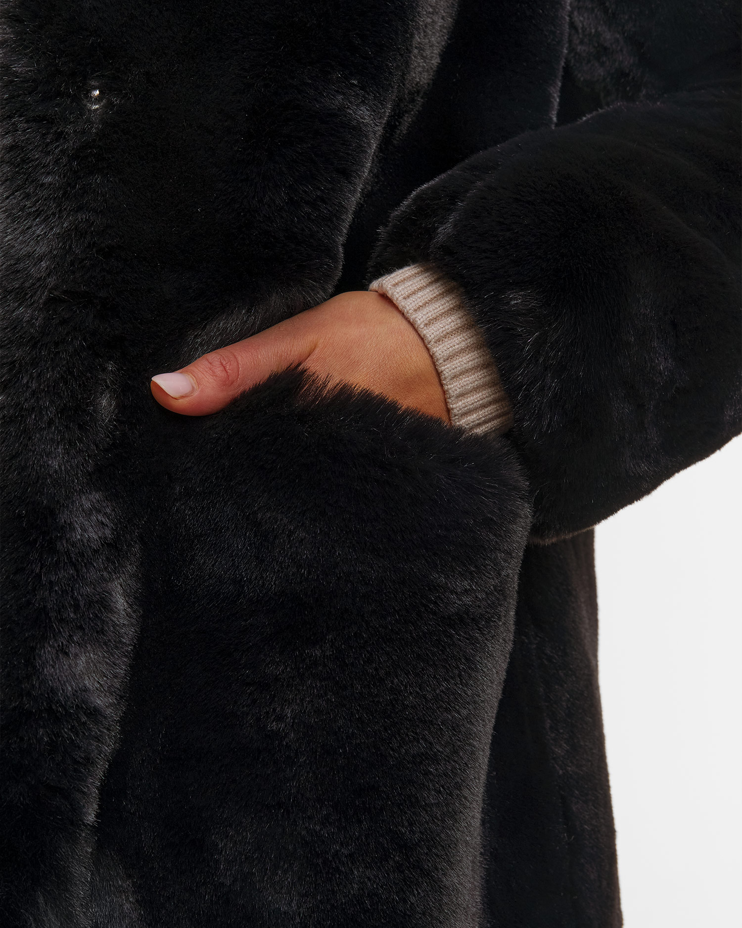 Manteau en fourrure MAISON R&C CHIARA