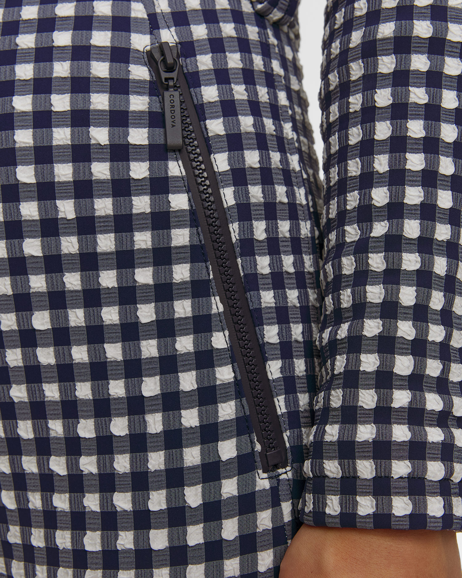 Women's checkered ski suit Cordova Chatel