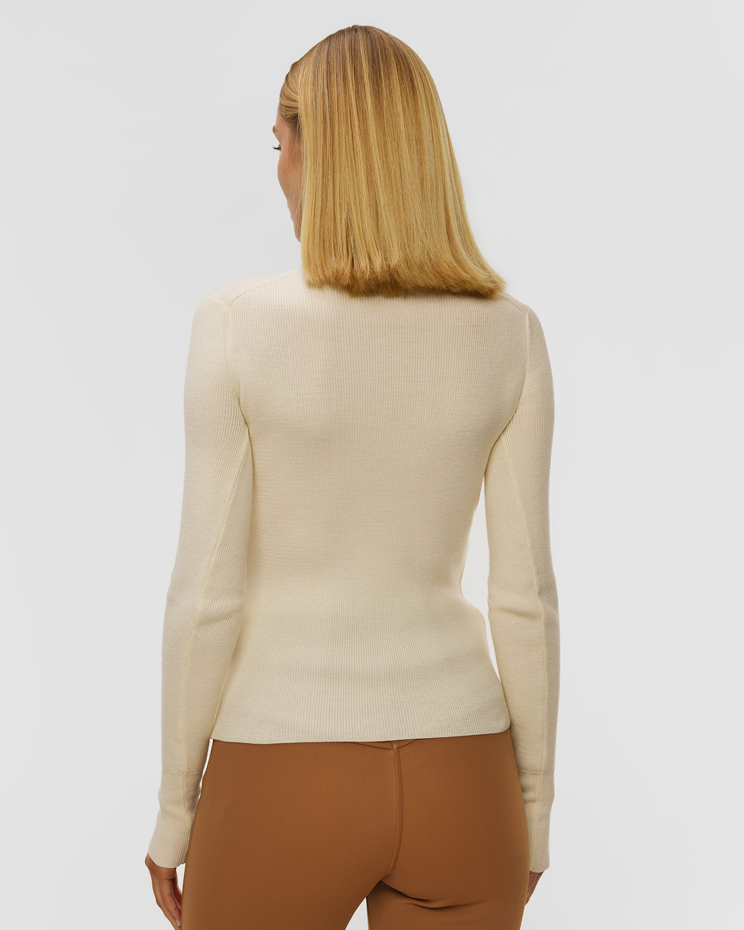 Cordova Kitz Damen-Rollkragenpullover aus Merinowolle