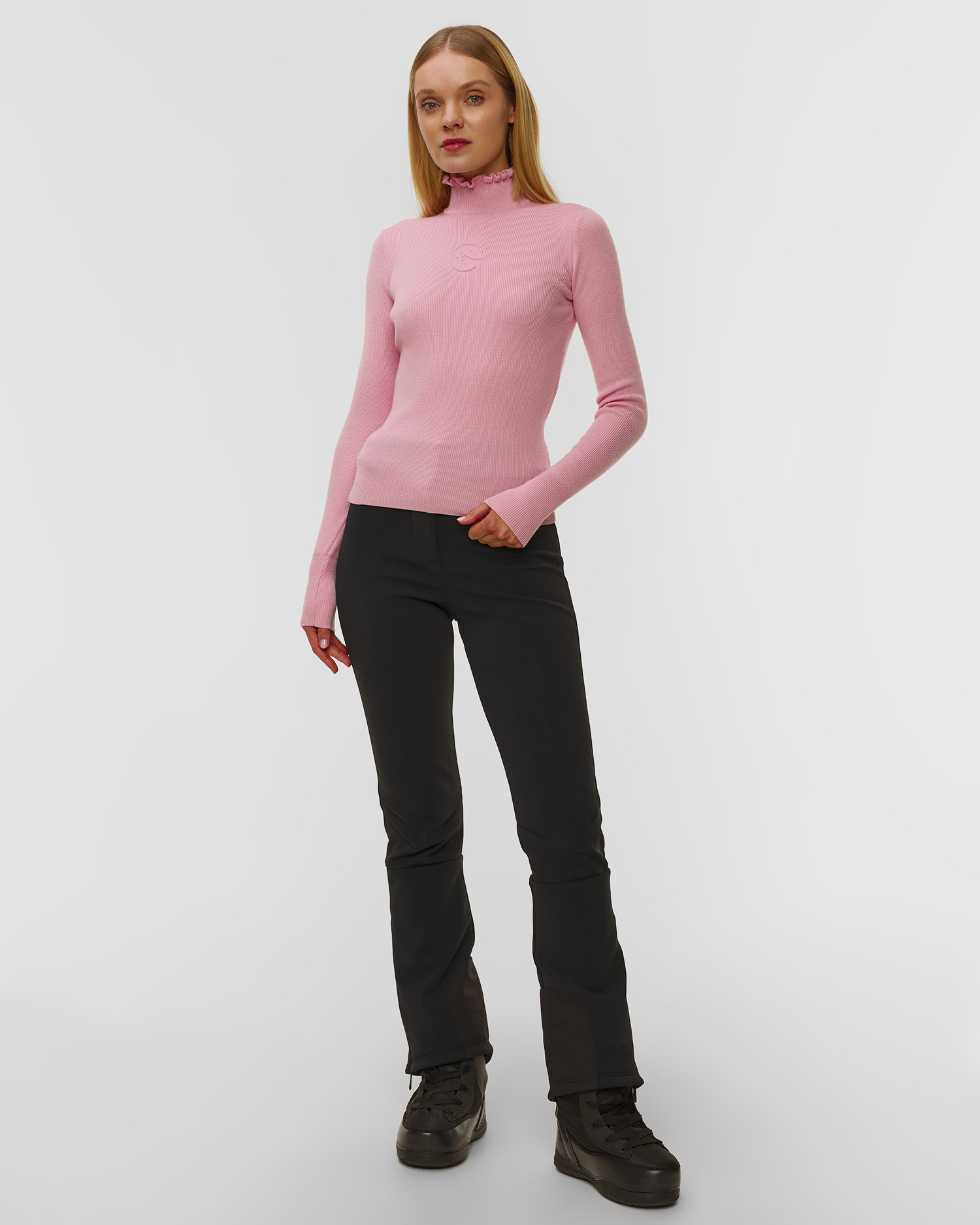 Cordova Kitz Damen-Rollkragenpullover aus Merinowolle