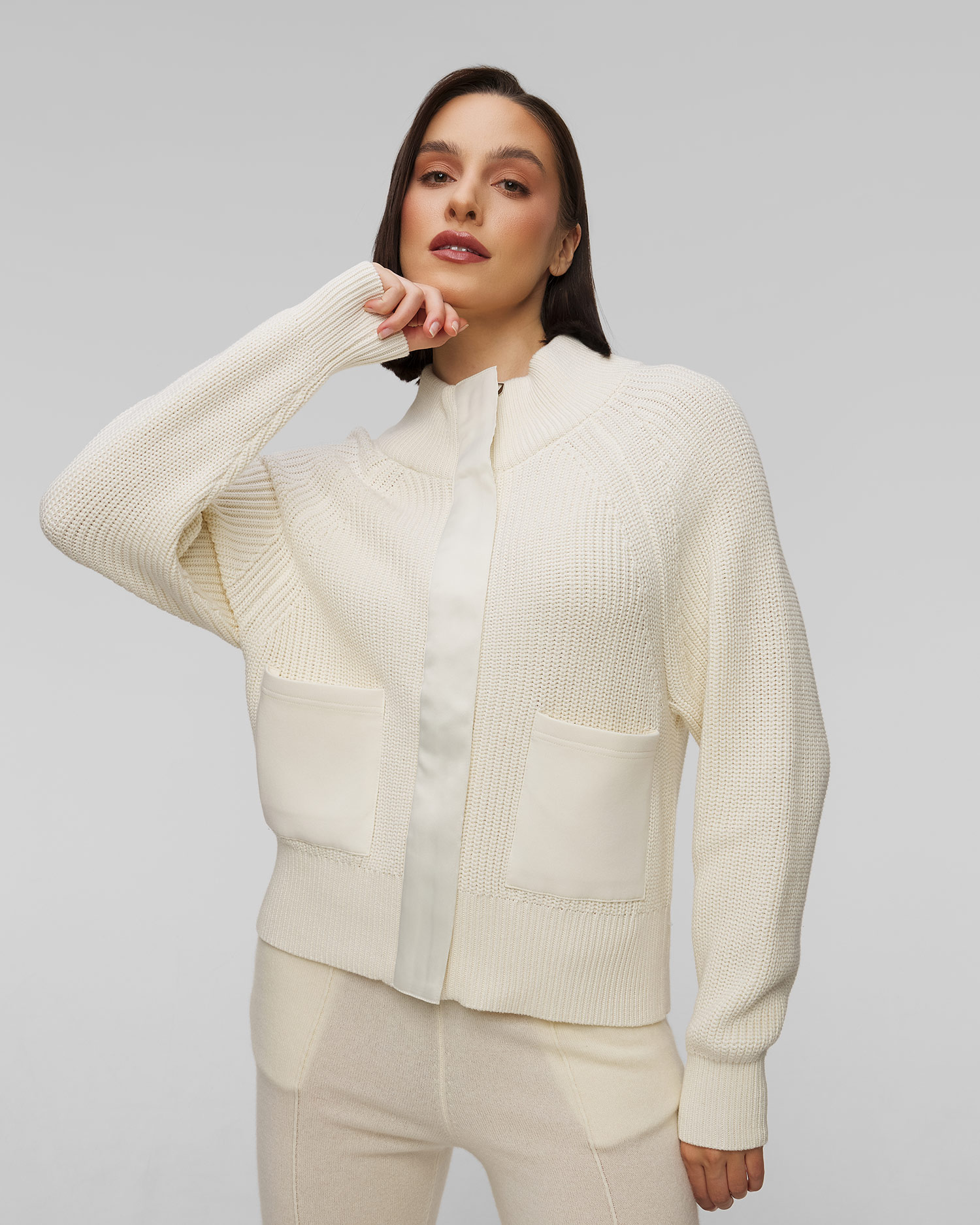 Kurtka dzianinowa damska Varley Delfern Jacket