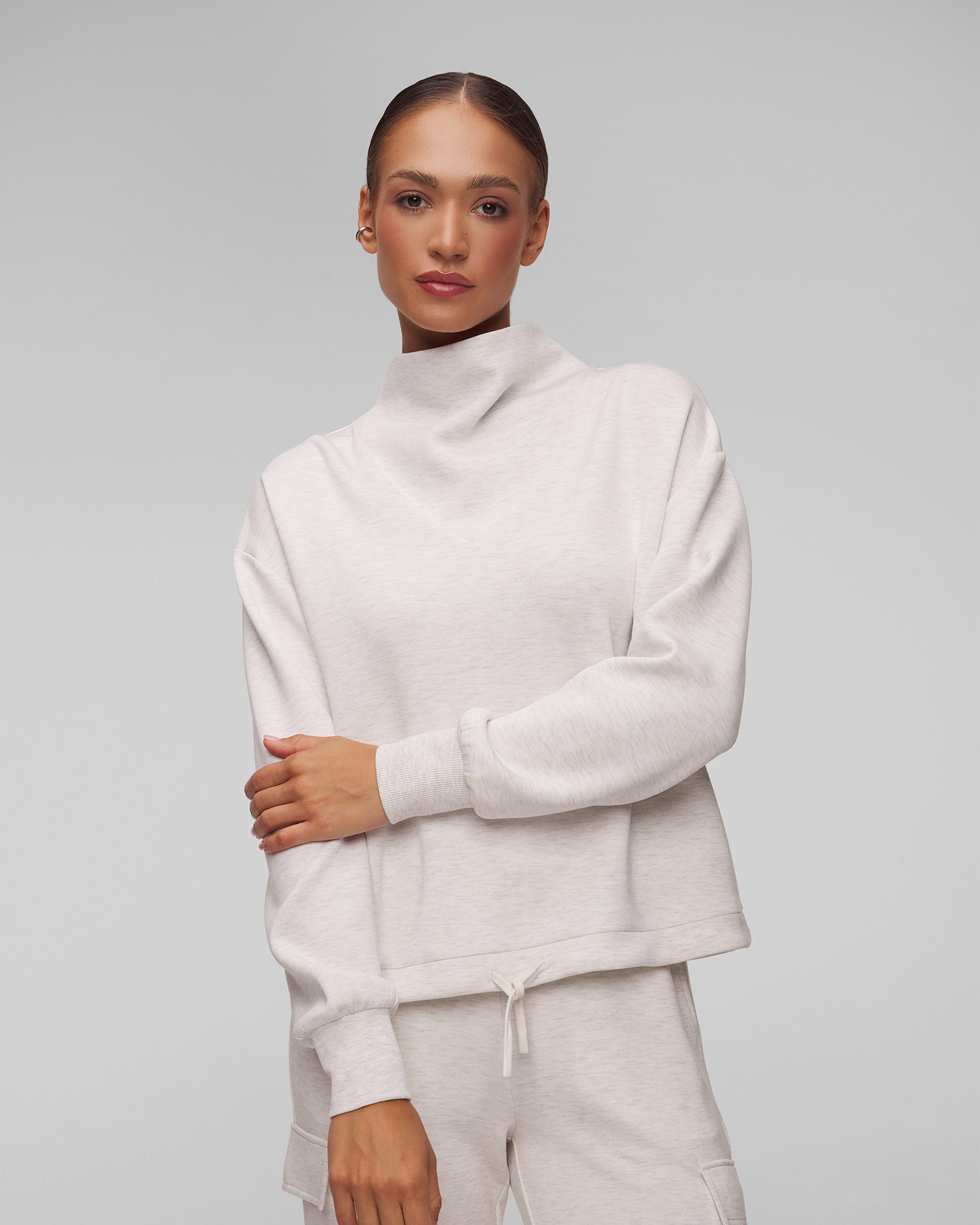 Varley Betsy Sweat Damen-Sweatshirt in Grau