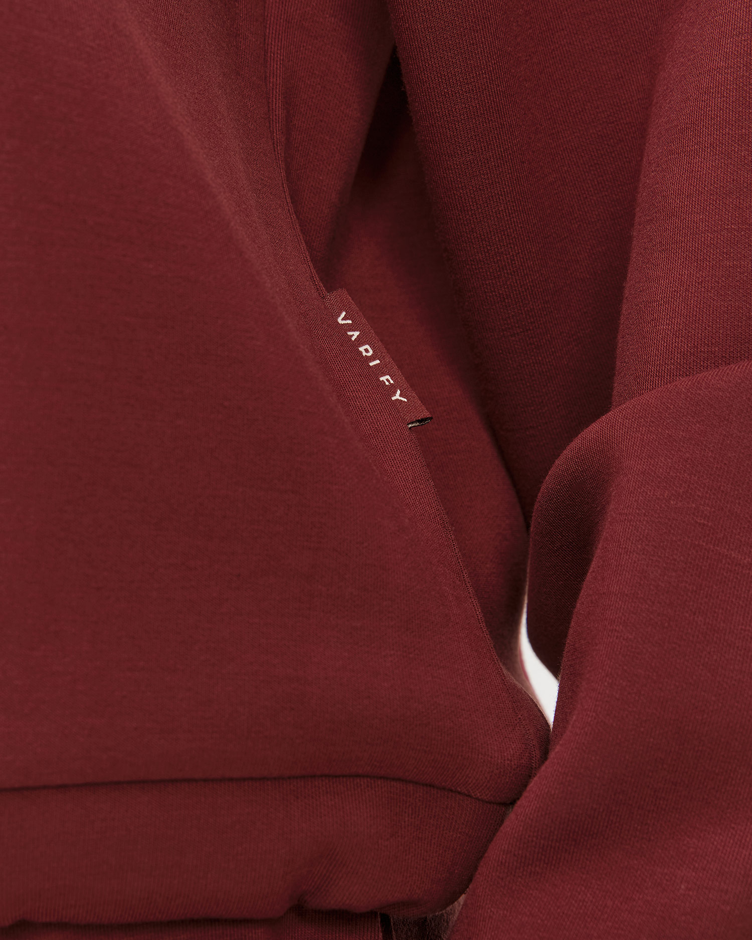 Bluză bordo pentu femei Varley Betsy Sweat