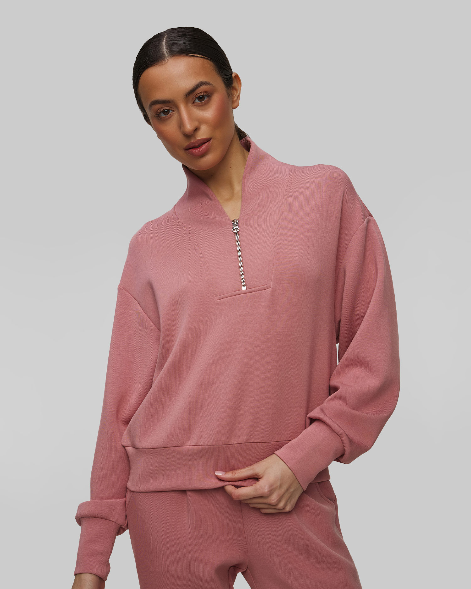 Varley Davidson Sweat Damen-Sweatshirt in Pink