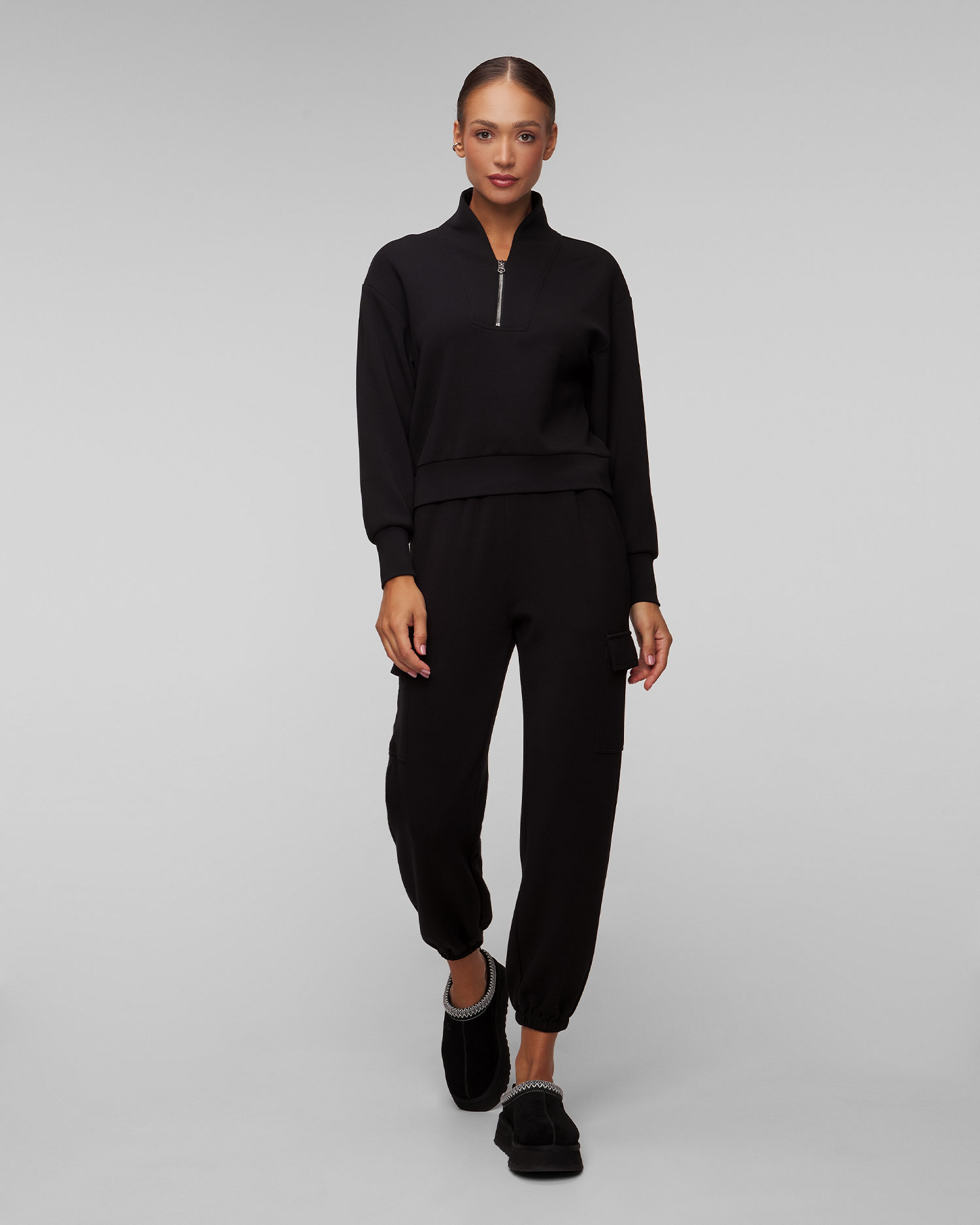 Women's black sweatshirt Varley Davidson Sweat