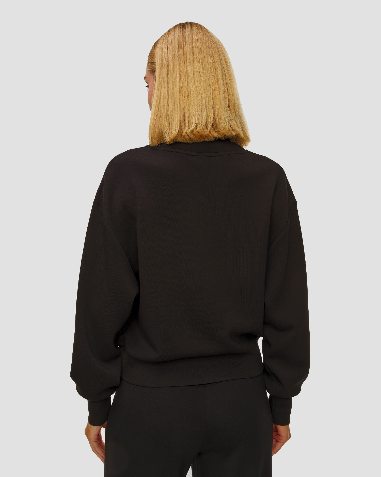 Bluză neagră pentru femei Varley Davidson Sweat