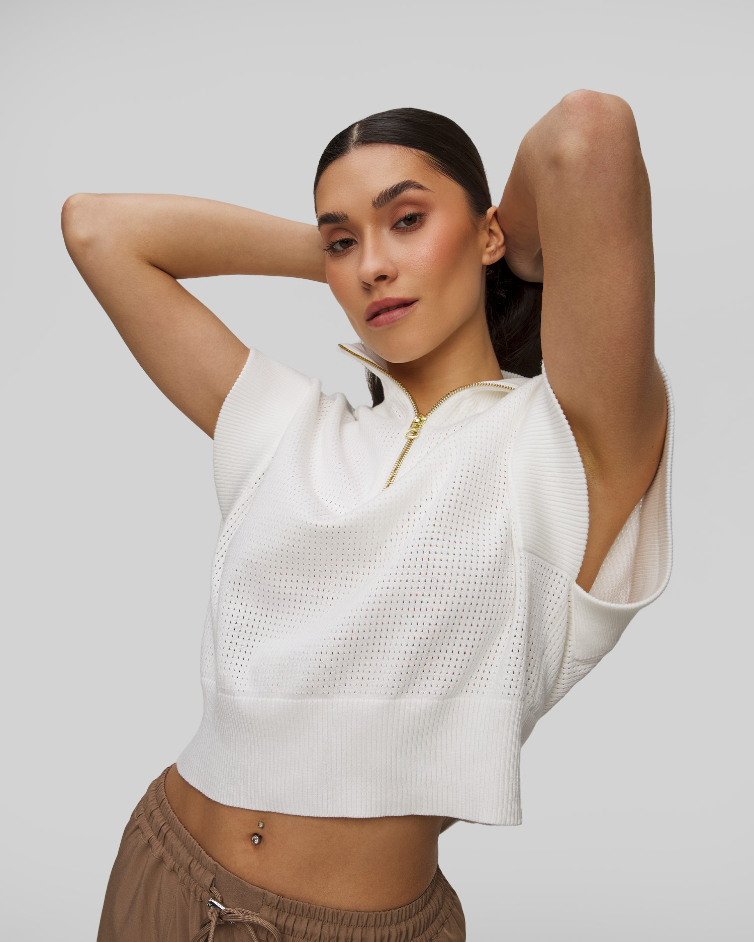 Bluza Varley Fulton Cropped Knit