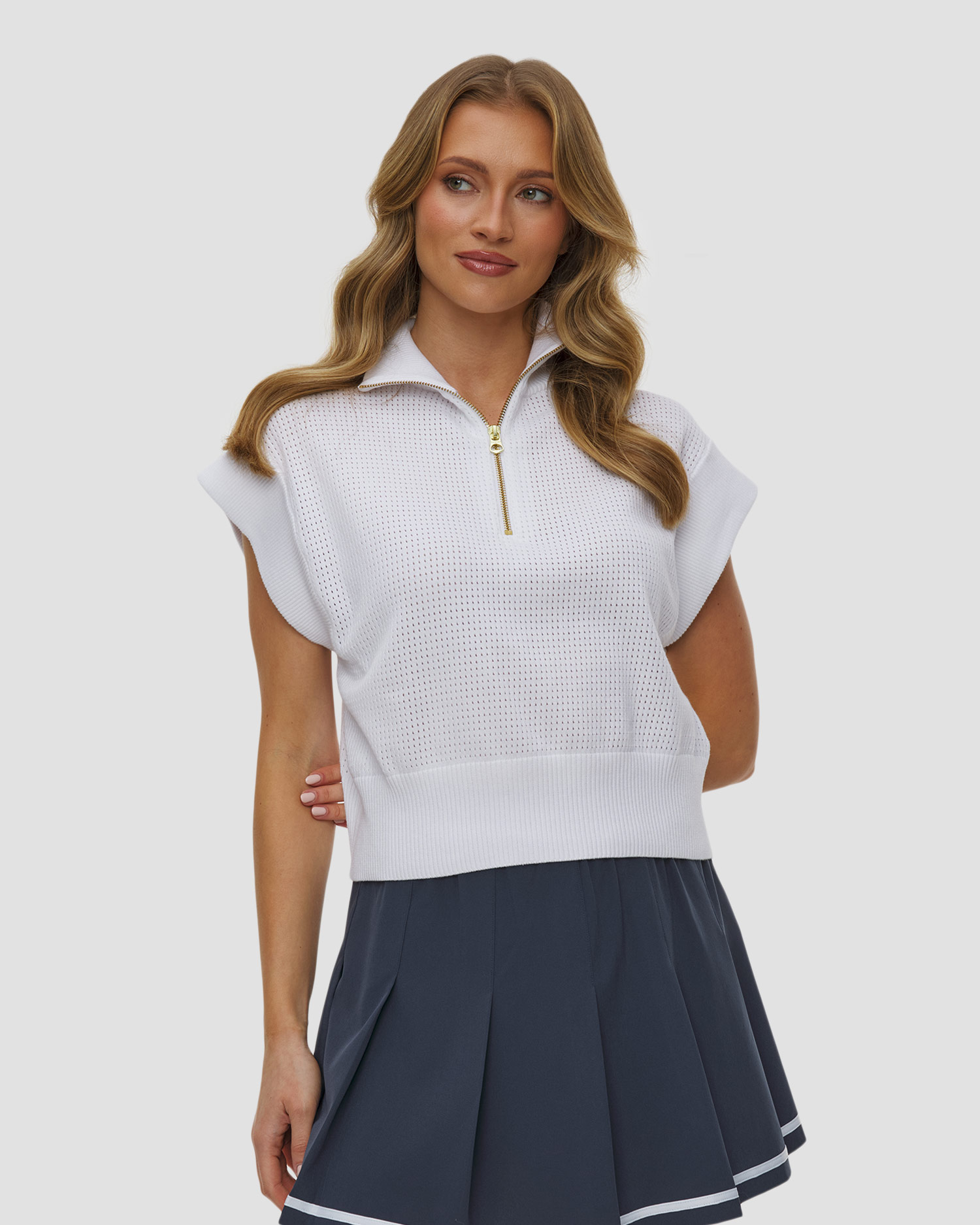 Dámska pletená mikina Varley Fulton Half Zip Knit