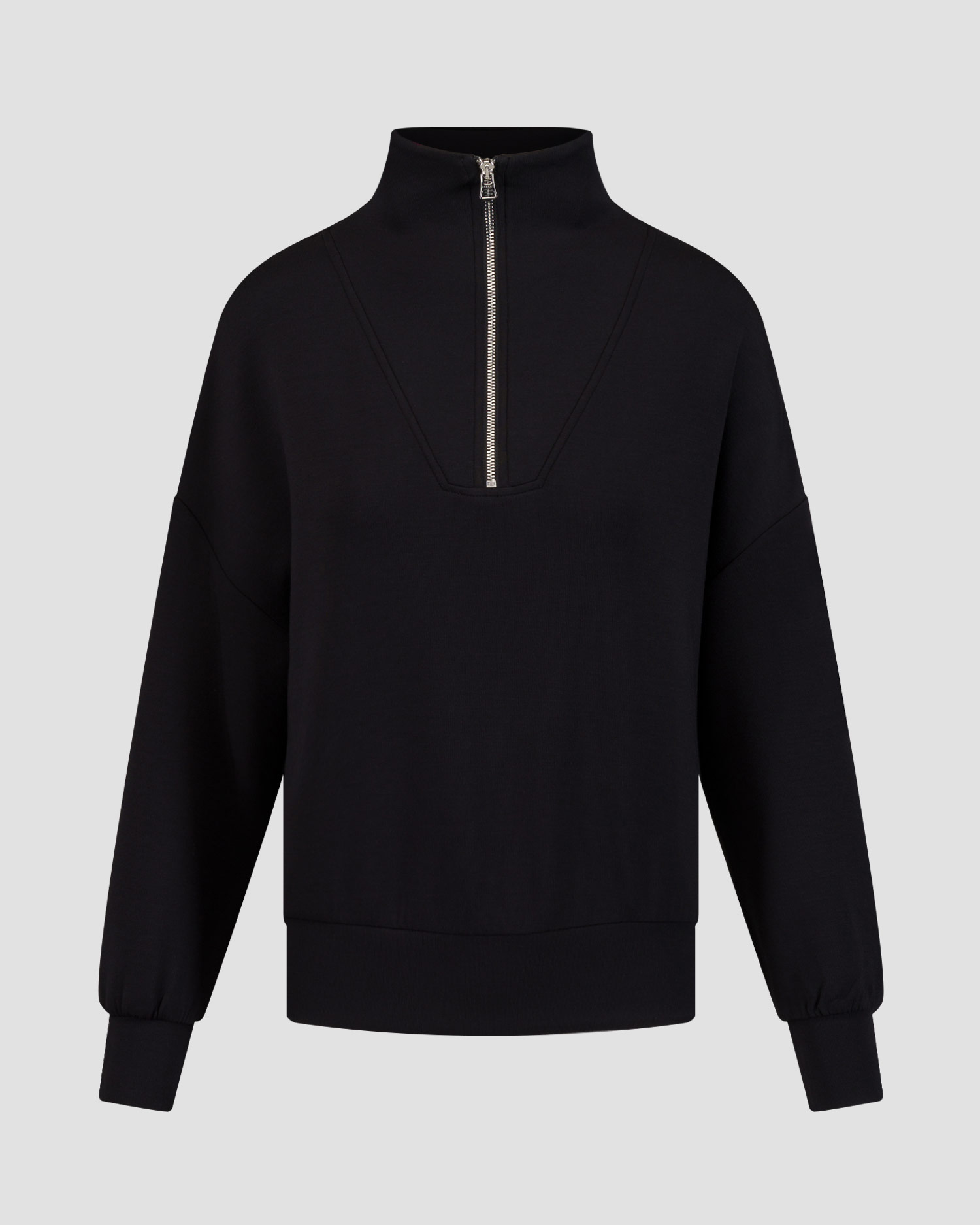 Dámská černá mikina Varley Hawley Half Zip Sweat