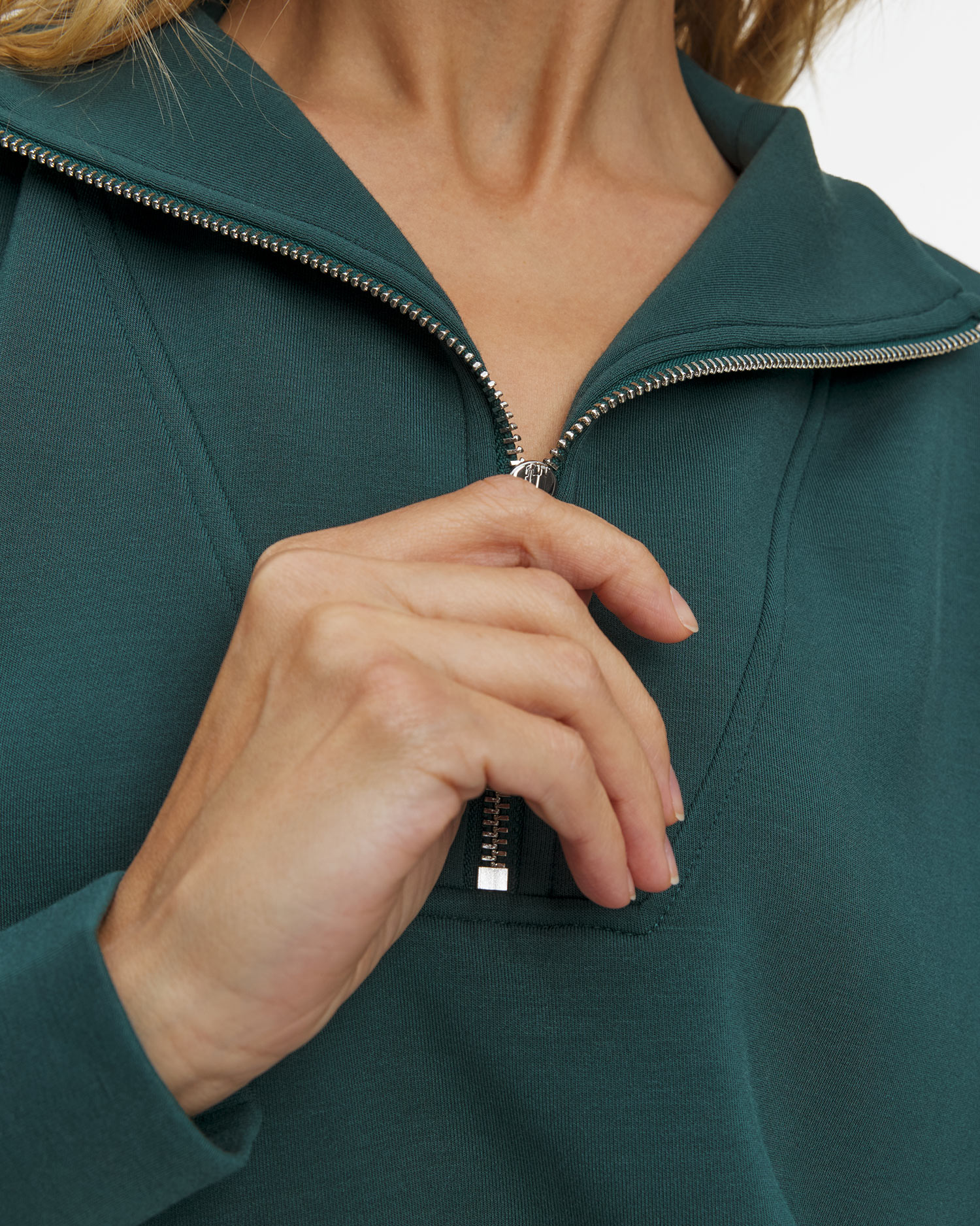 Varley Hawley Half Zip Sweat Damen-Sweatshirt