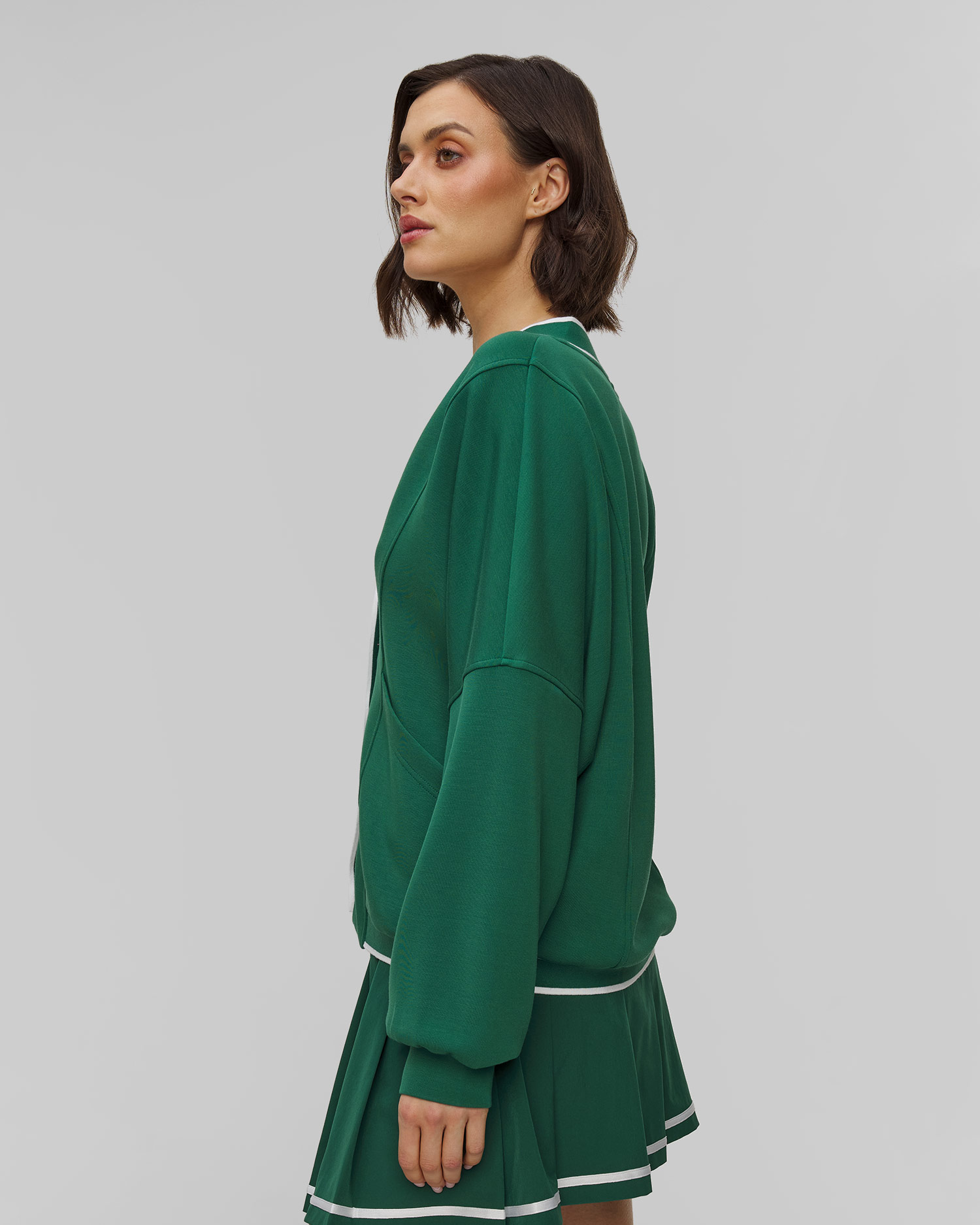 Varley Decker Off Court Cardigan Cardigan für Damen in Grün