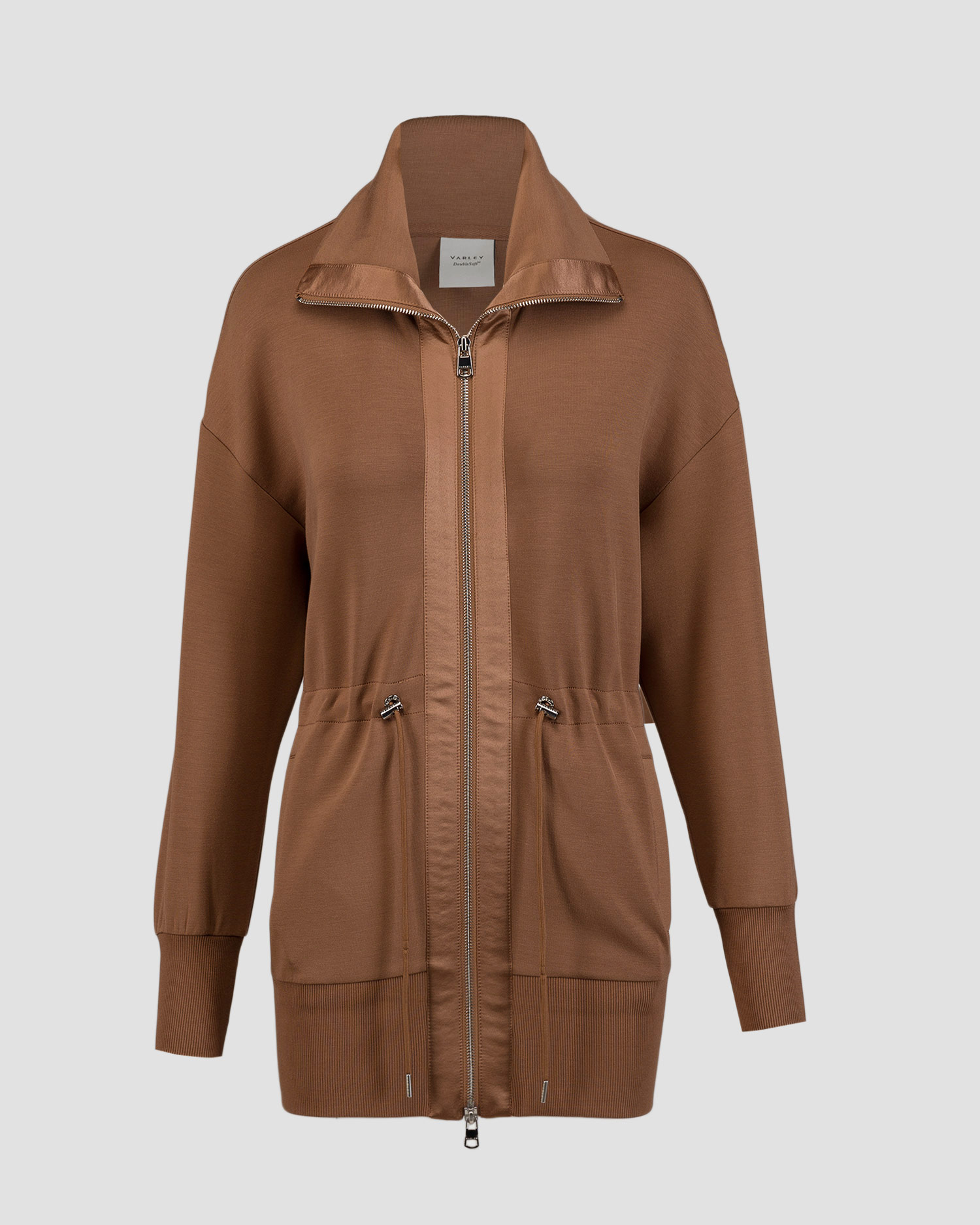 Varley Ridgefield Longline Jacket Strickjacke für Damen in Braun