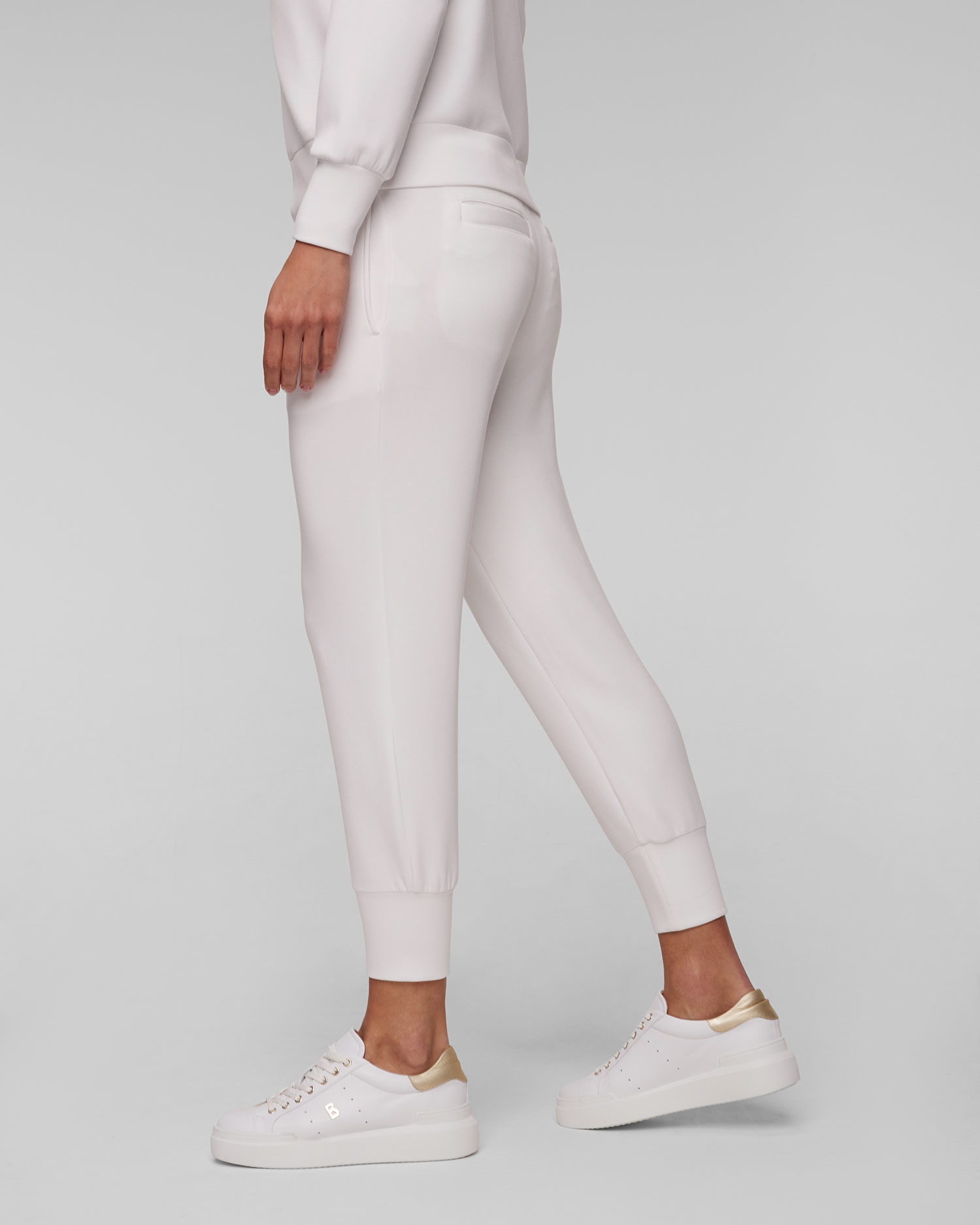 Women's white sweatpants Varley The Slim Cuff Pant 25
