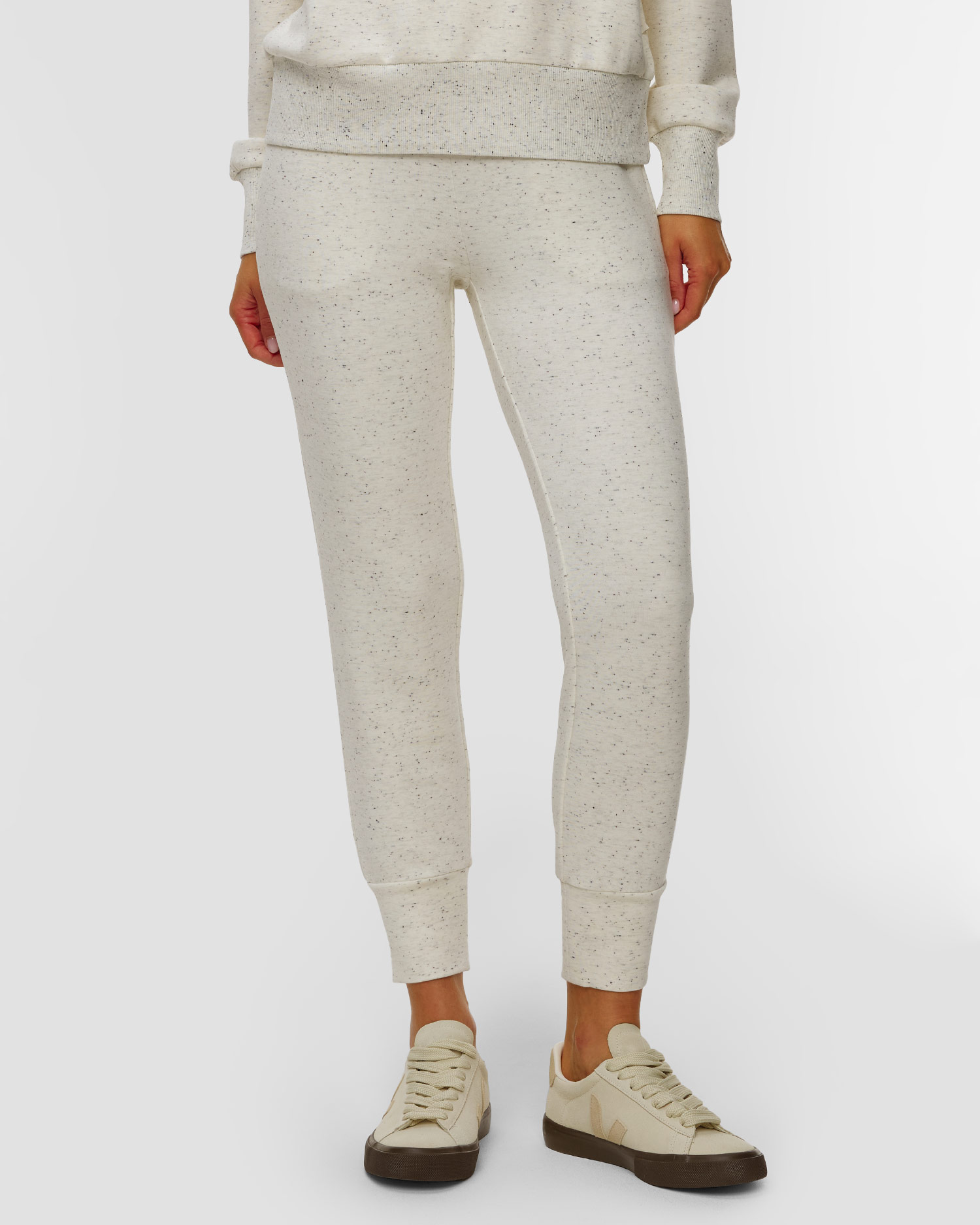 Šedé dámské tepláky Varley The Slim Cuff Pant 27.5