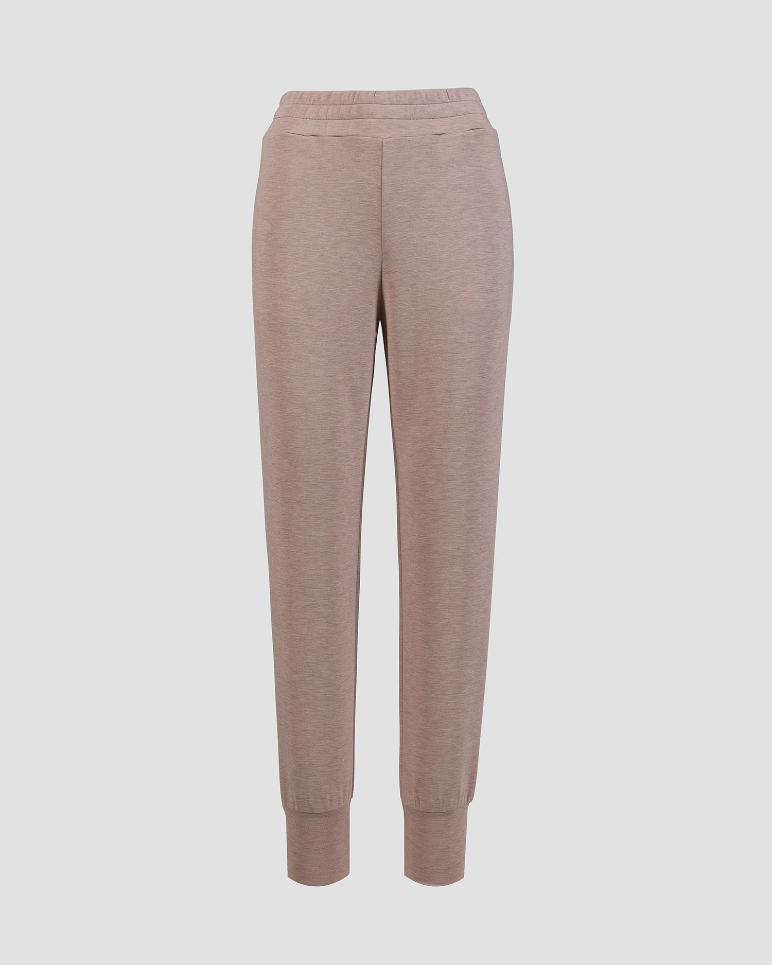 Brązowe spodnie damskie Varley The Slim Cuff Pant 27.5