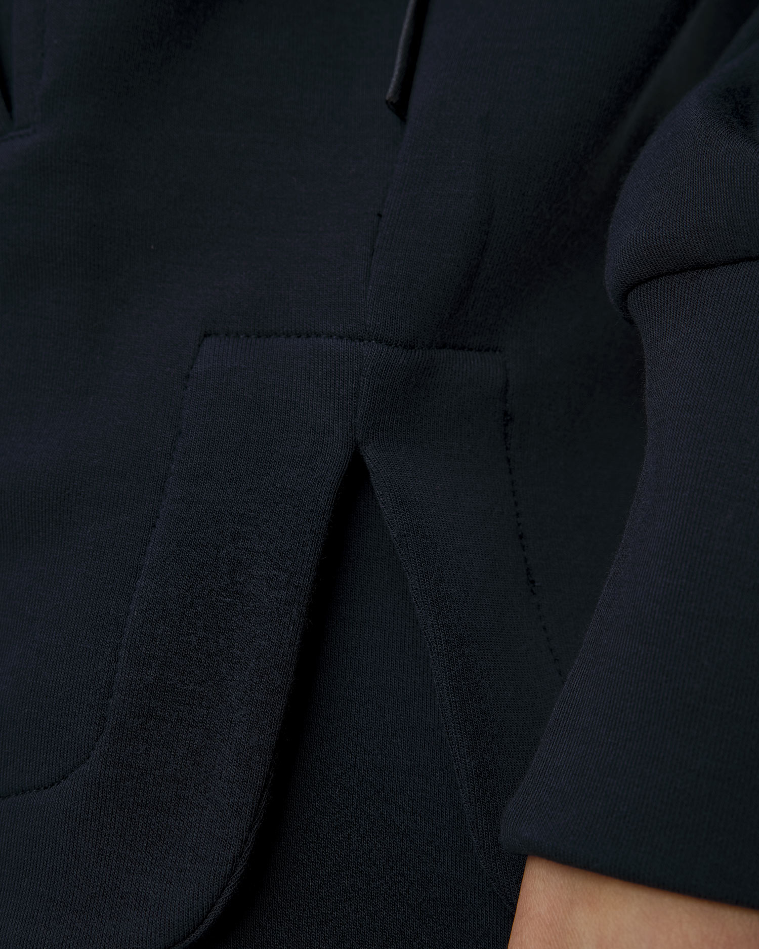 Granatowa bluza damska Varley Raleigh Zip Through Sweat