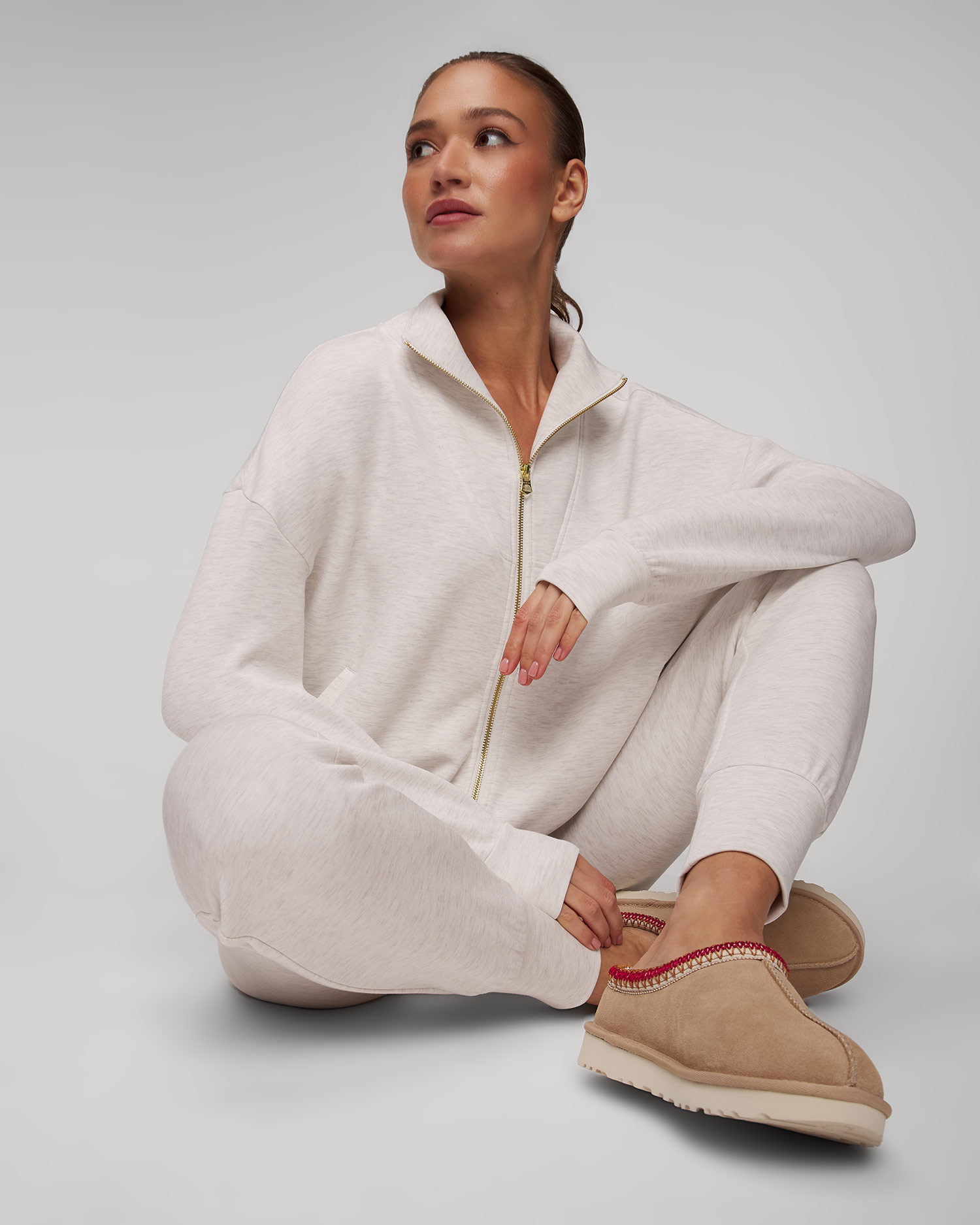 Women's beige top Varley Ralston