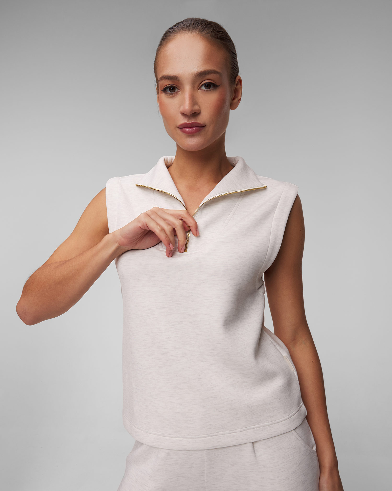 Beżowy top damski Varley Magnolia