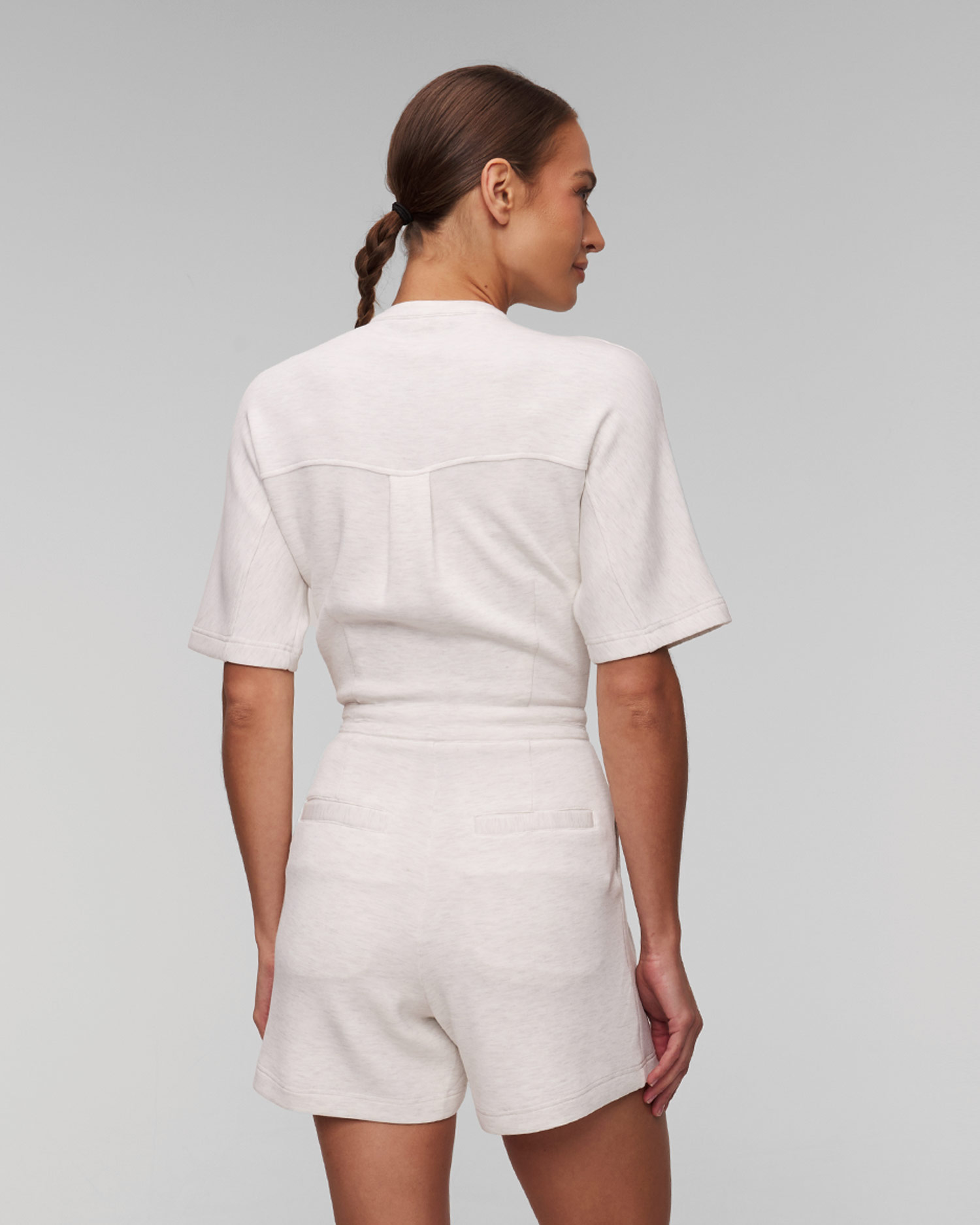 Women’s beige jumpsuit Varley Orlando Playsuit