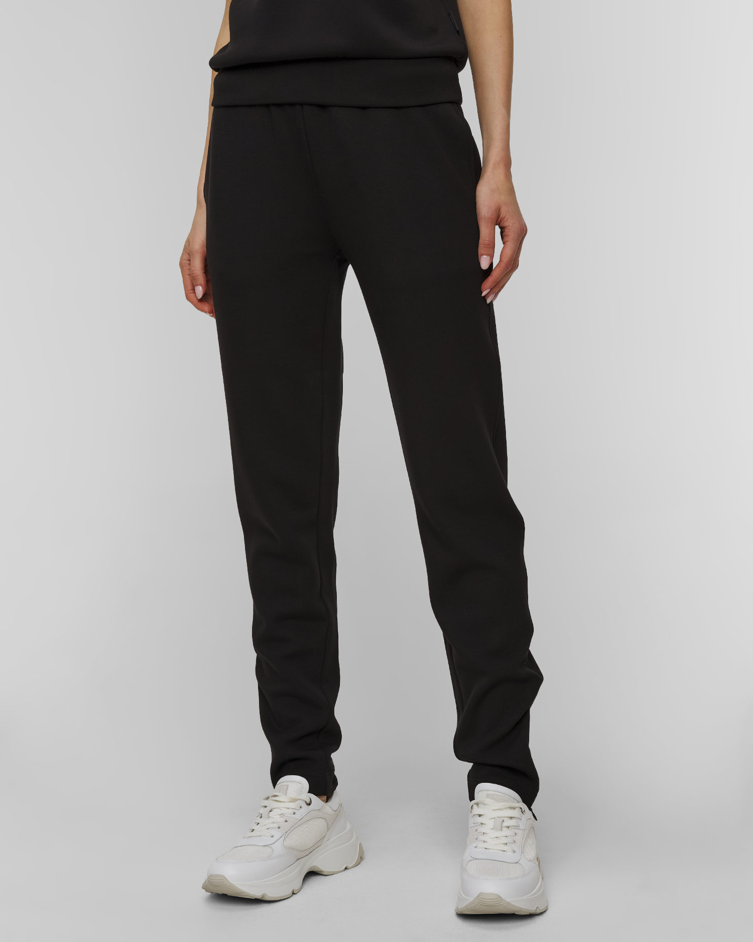 Pantalon noir pour femmes Varley The Slim Zip Hem Pant 29.5