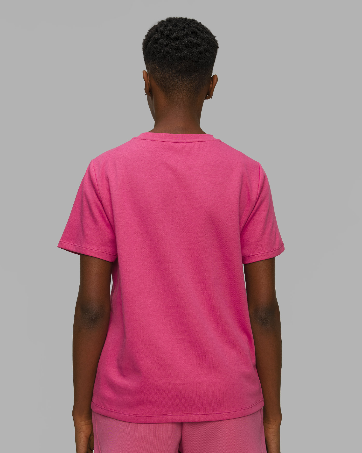 Varley Coventry Branded Tee Damen-T-Shirt in Pink