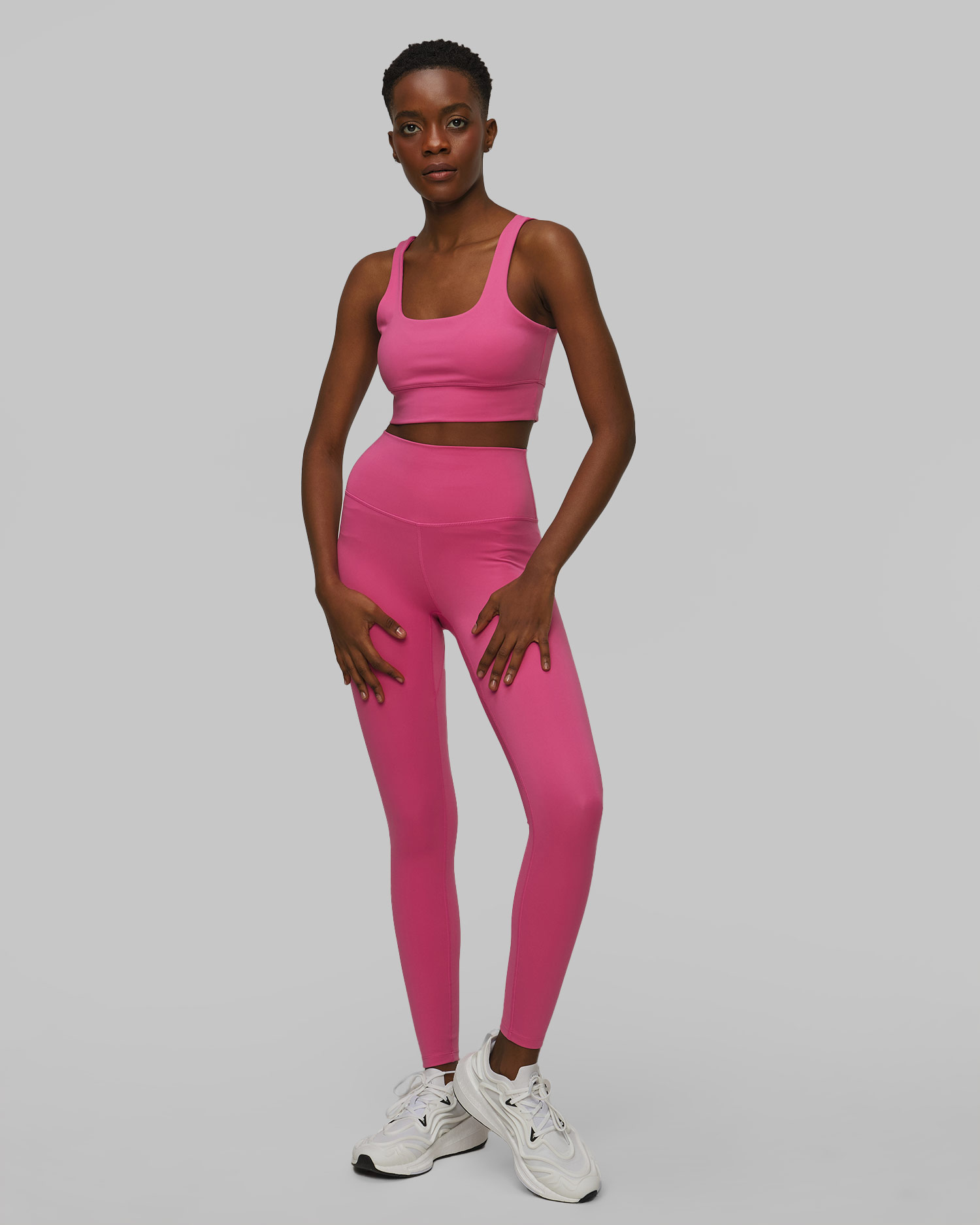 Różowe leginsy damskie Varley FreeSoft High Rise Legging 25