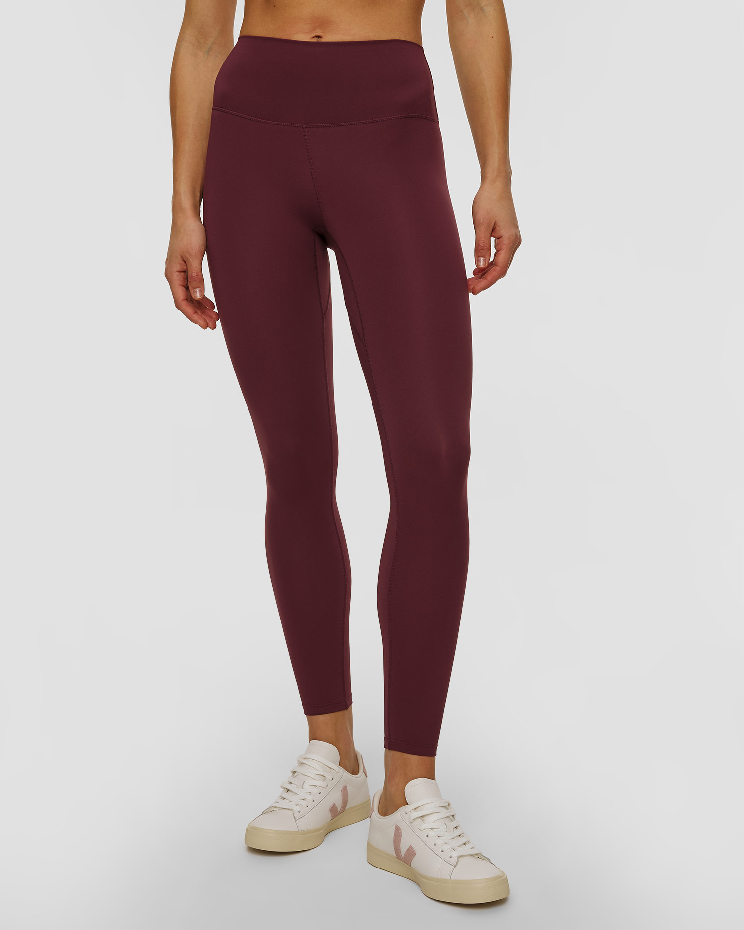 Varley Freesoft High Rise Legging 25 Damen-Leggings in Dunkelrot