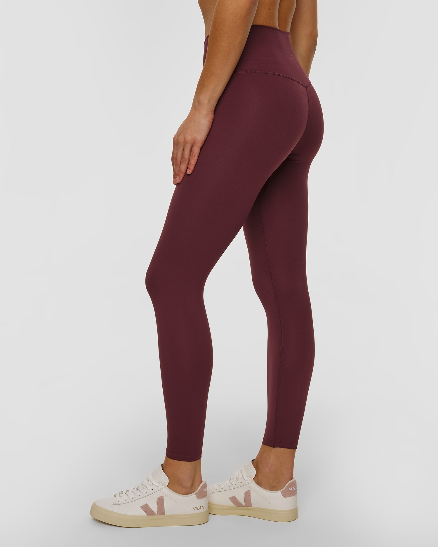Varley Freesoft High Rise Legging 25 Damen-Leggings in Dunkelrot