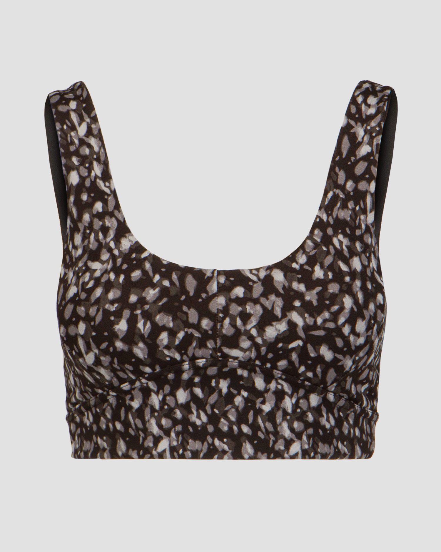 Szary stanik sportowy damski Varley Form Park Bra