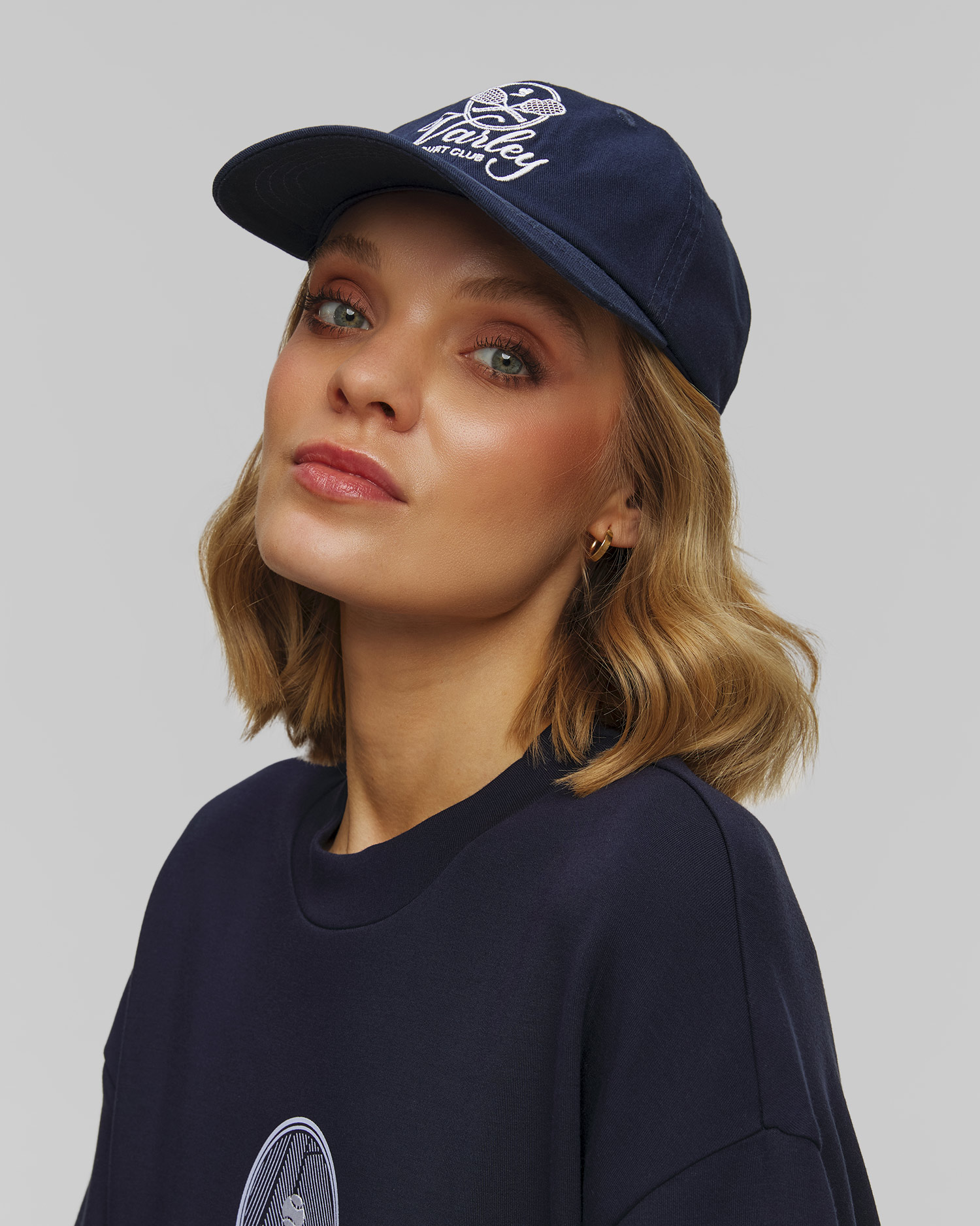 Women's navy blue Varley Noa Club Cap