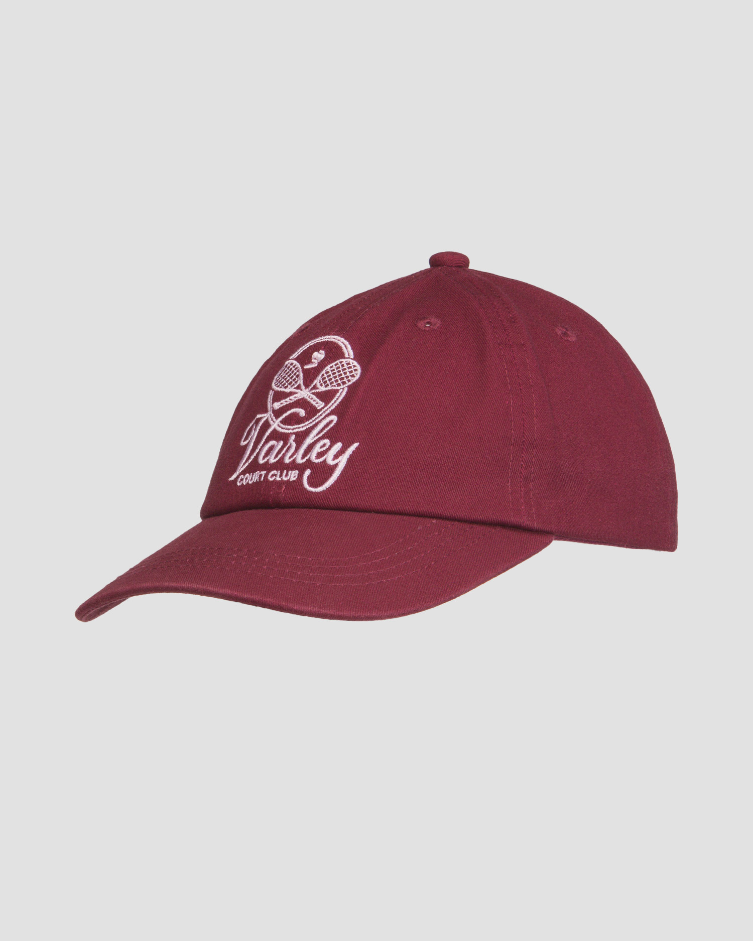 Women’s red Varley Noa Club Cap, Color/Pattern: Czerwony