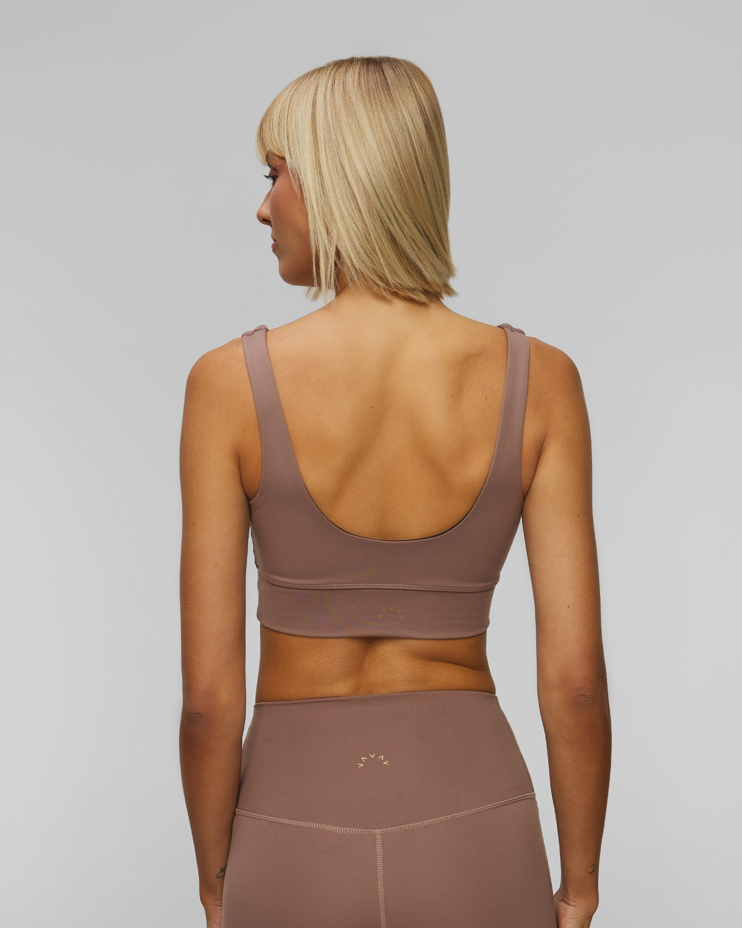 Sutien sport maro deschis pentru femei Varley Freesoft Cori Bra