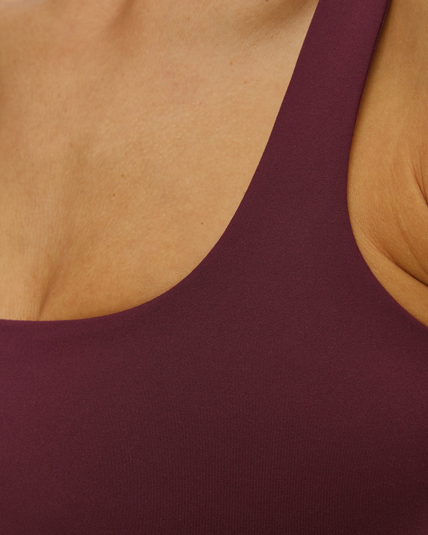 Varley Freesoft Cori Bra Sport-Top für Damen in Dunkelrot