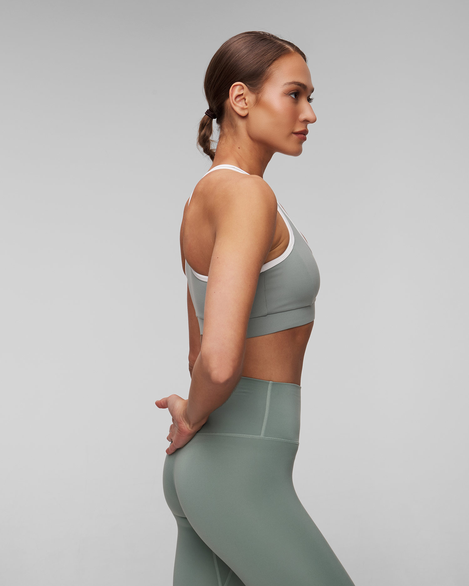 Varley Move Selma Bra Damen-Sport-BH in Grün