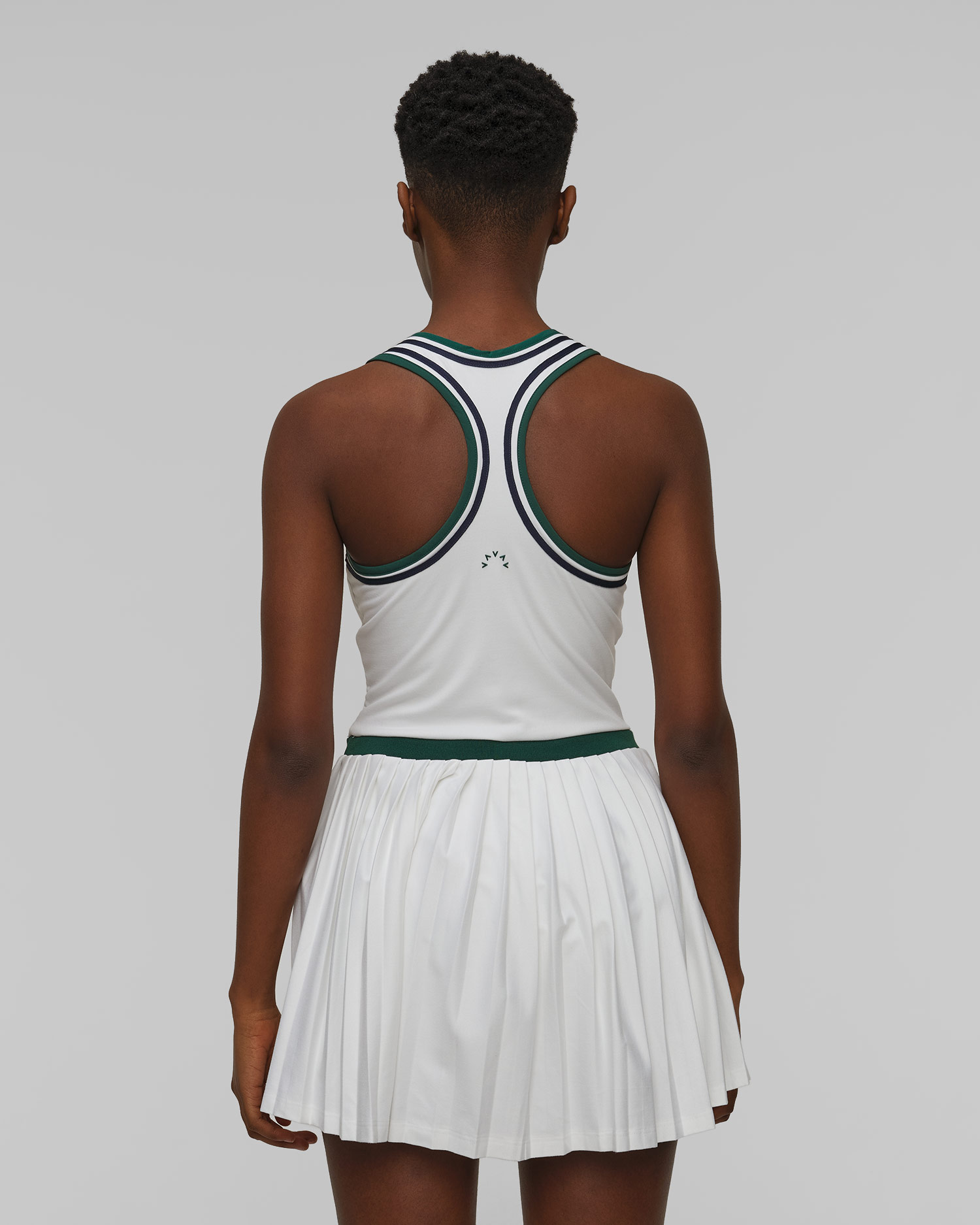 Rochie albă pentru femei Varley Jane Court Dress 28