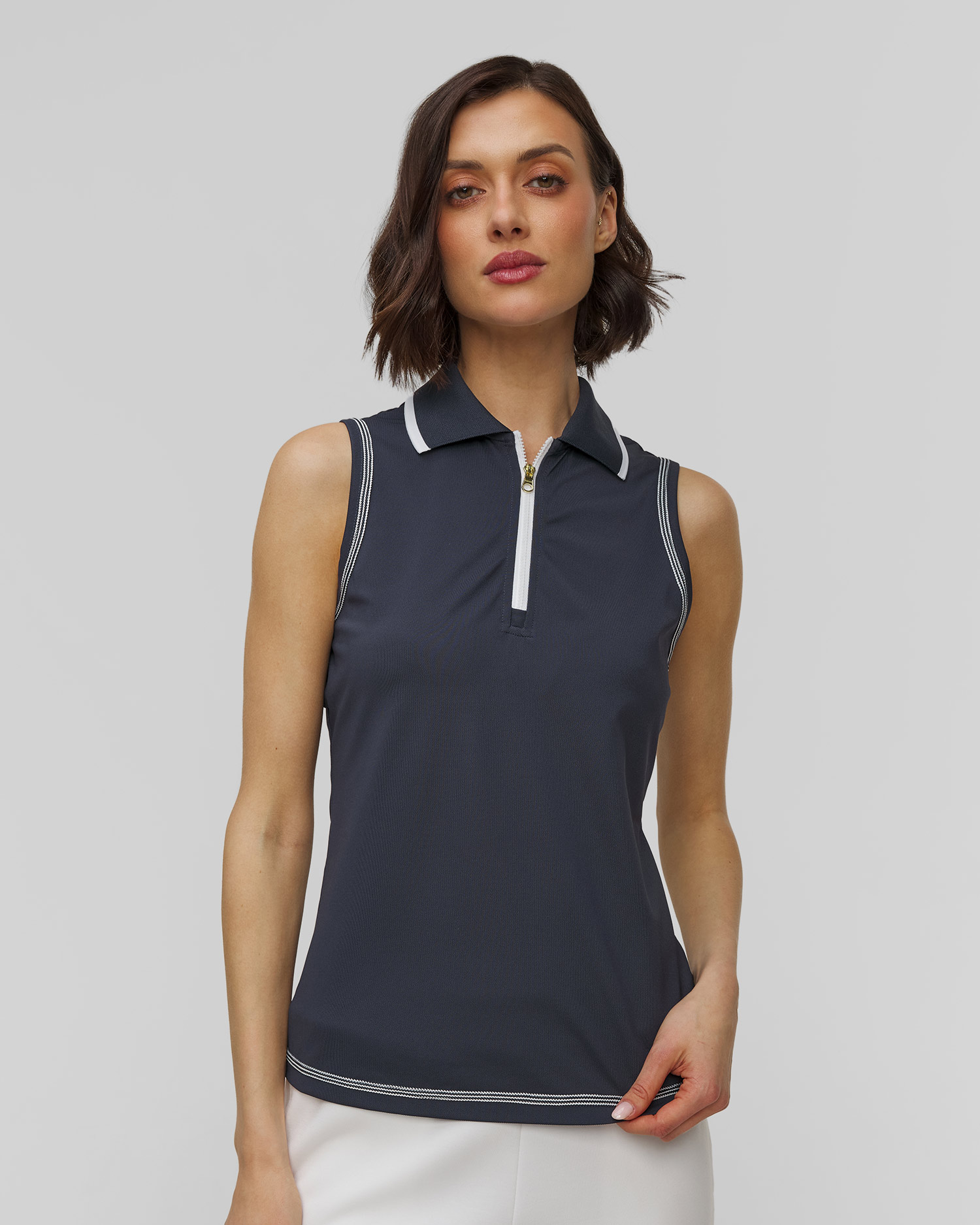 Granatowy top damski Varley Cammie Performance Tank